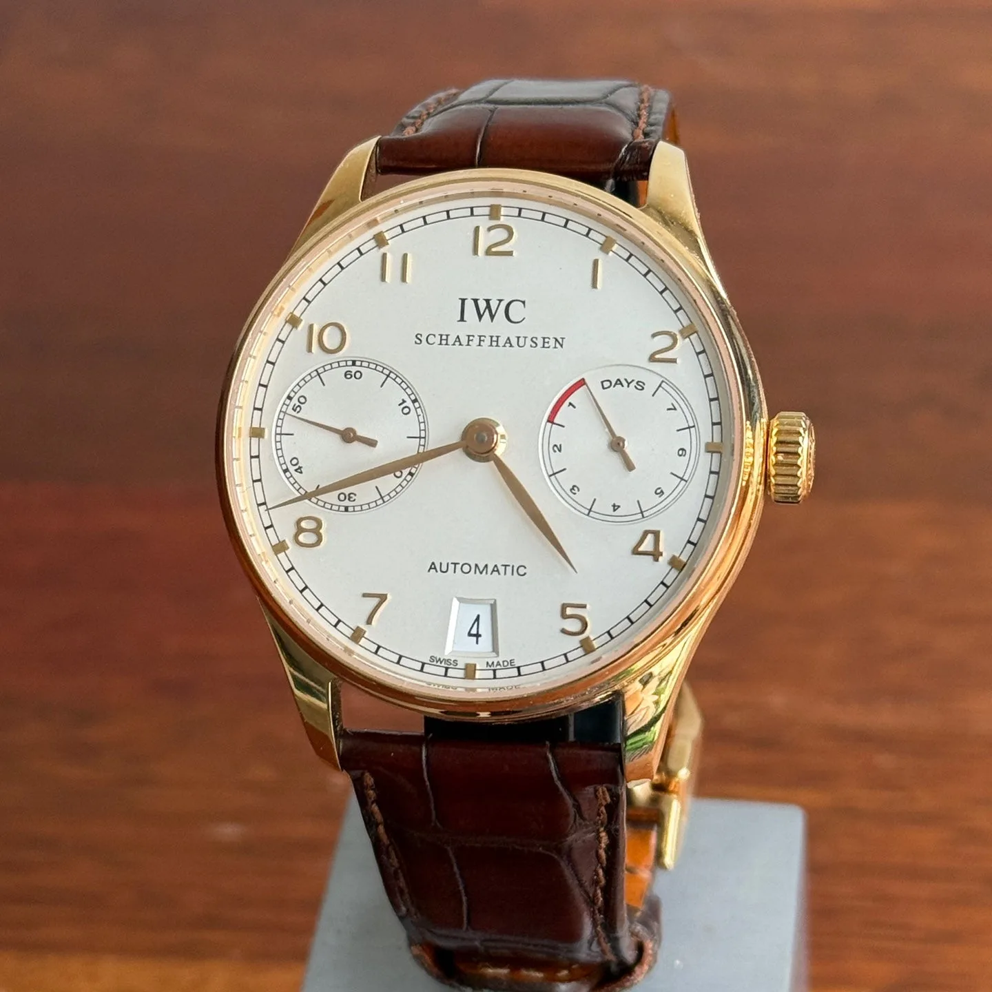 IWC 금부엉이 IW500101 18K 올금통 2008 사진 7