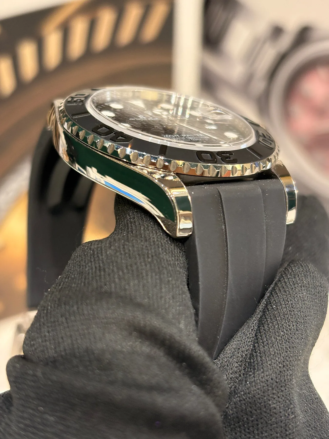 롤렉스 226659 요트마스터 화골 우레탄밴드 42mm 2022 사진 3