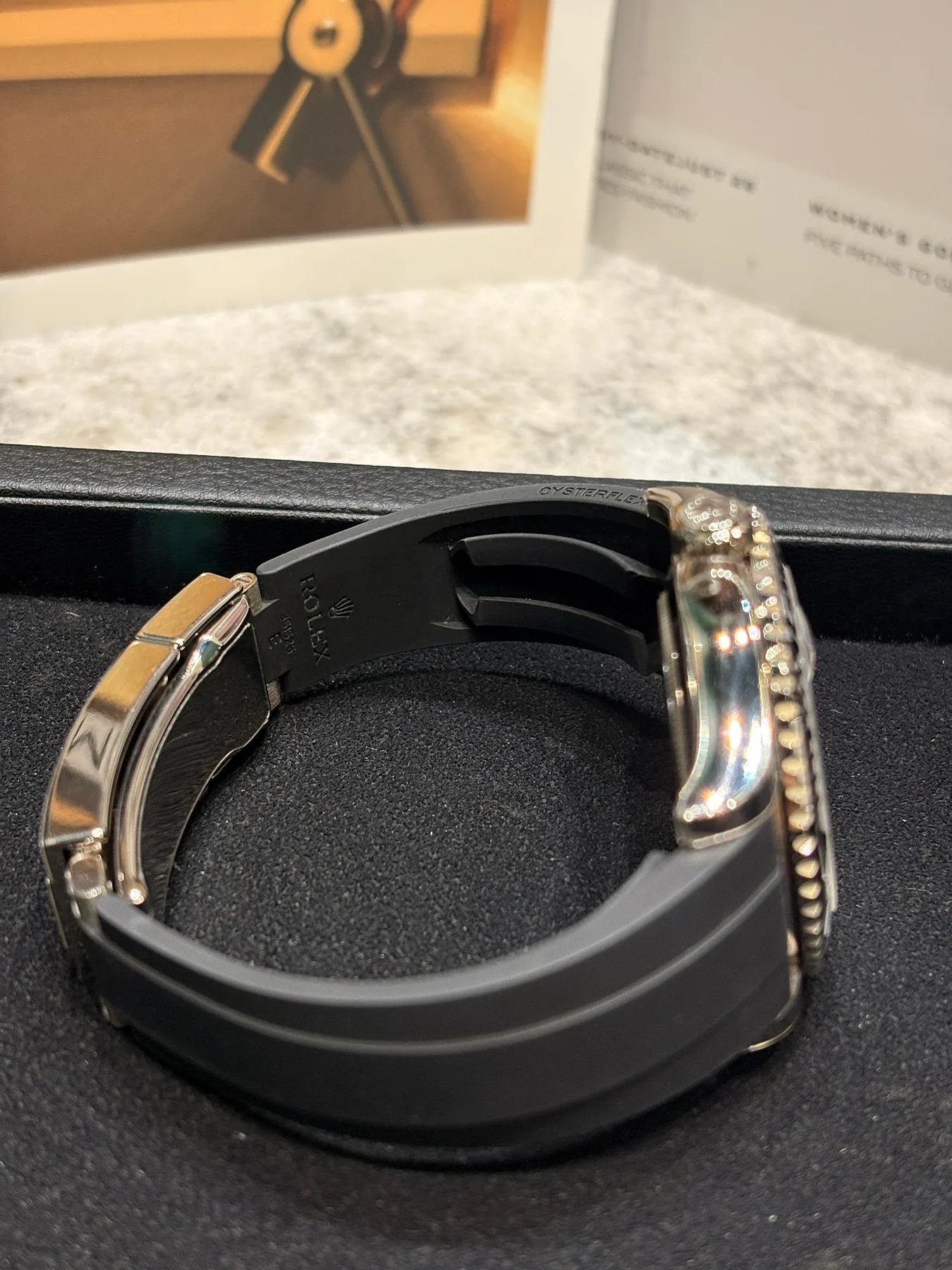 롤렉스 226659 요트마스터 화골 우레탄밴드 42mm 2022 사진 8