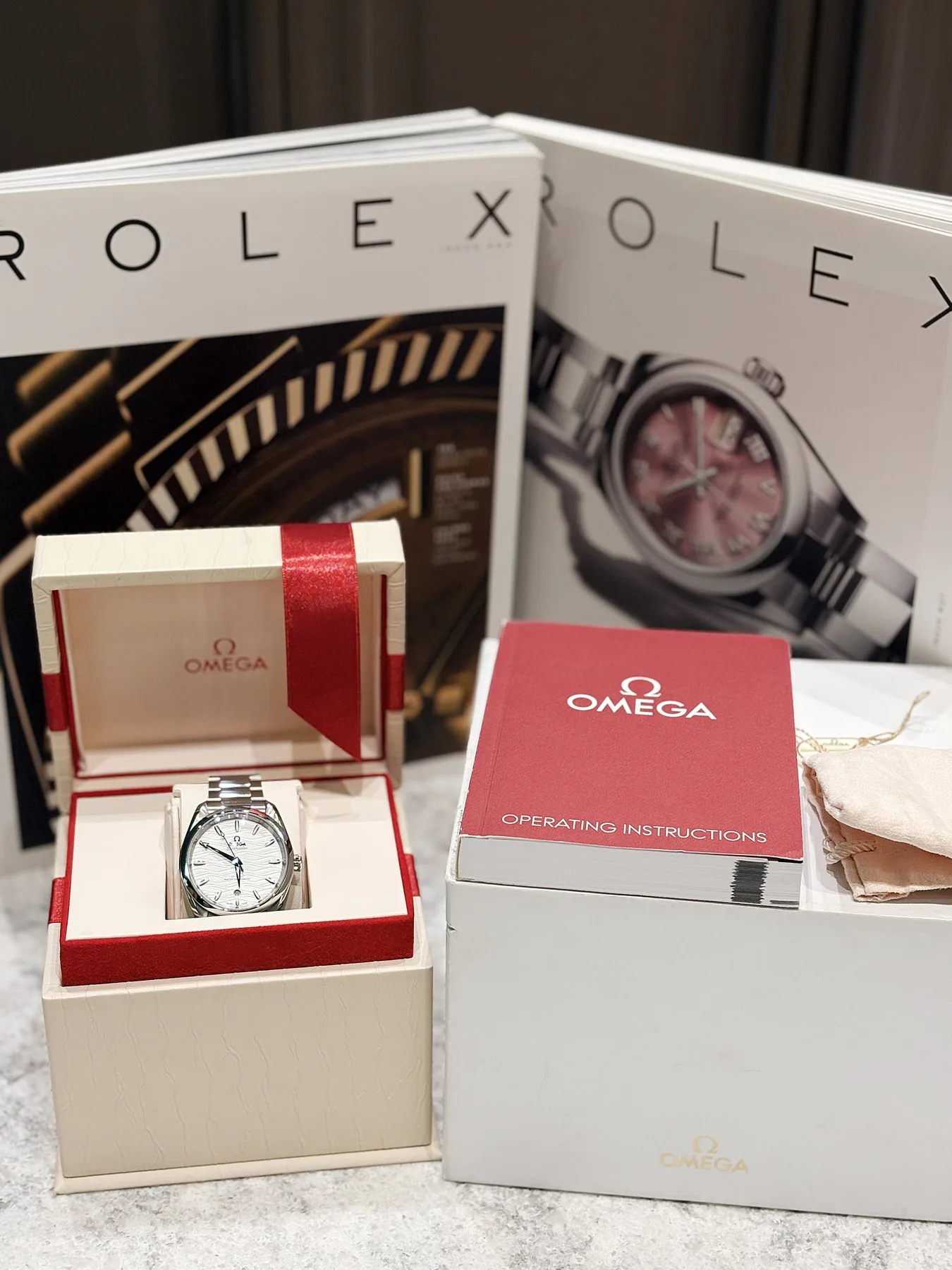 오메가 씨마스터 아쿠아 테라 150M 코액시얼 마스터 크로노미터 38MM 사진 1