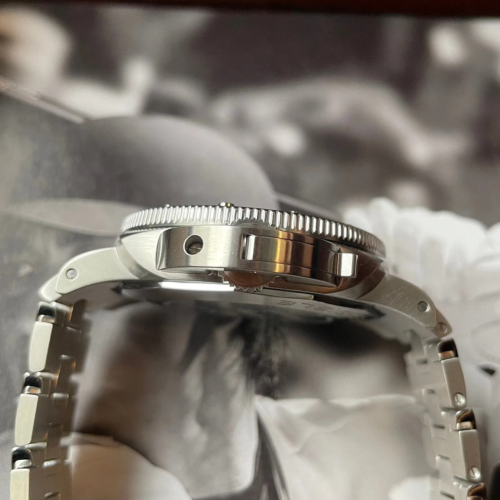 파네라이 섭머저블 블루노떼 42mm 스틸 2021 사진 3
