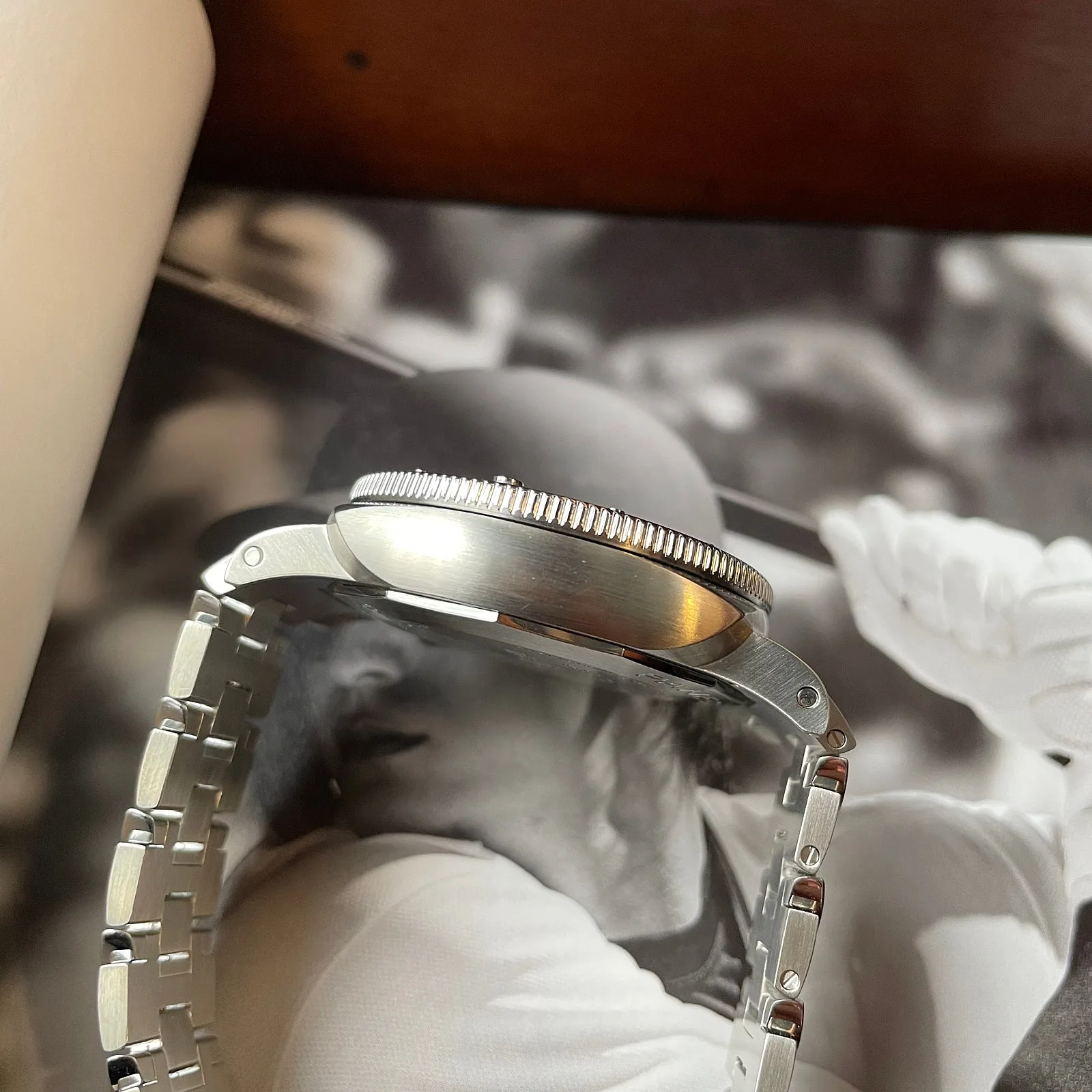 파네라이 섭머저블 블루노떼 42mm 스틸 2021 사진 4