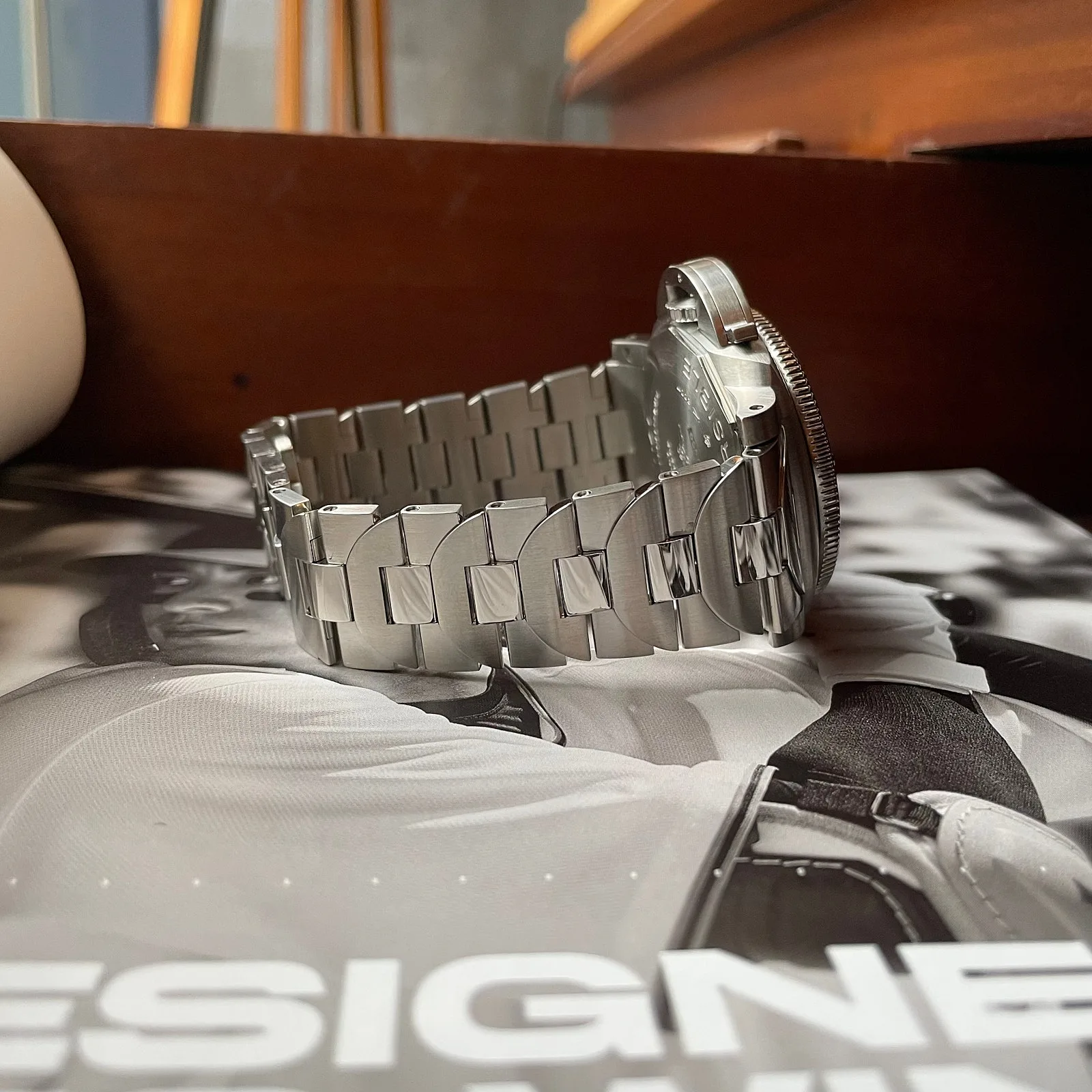 파네라이 섭머저블 블루노떼 42mm 스틸 2021 사진 6