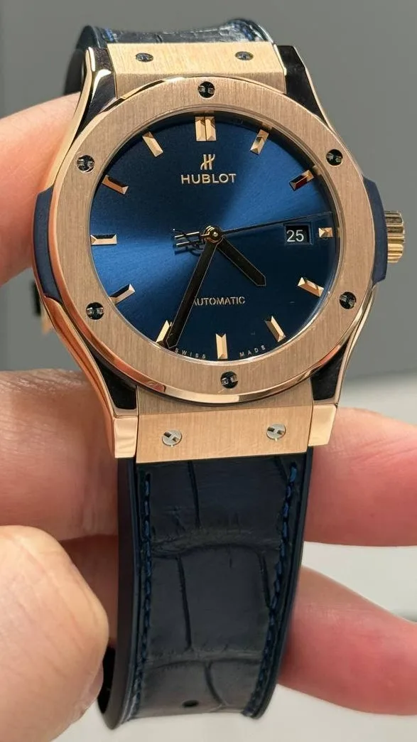 위블로 클래식 퓨전 청판 금통 42mm 542-OX-7180-LR 2016 사진 1