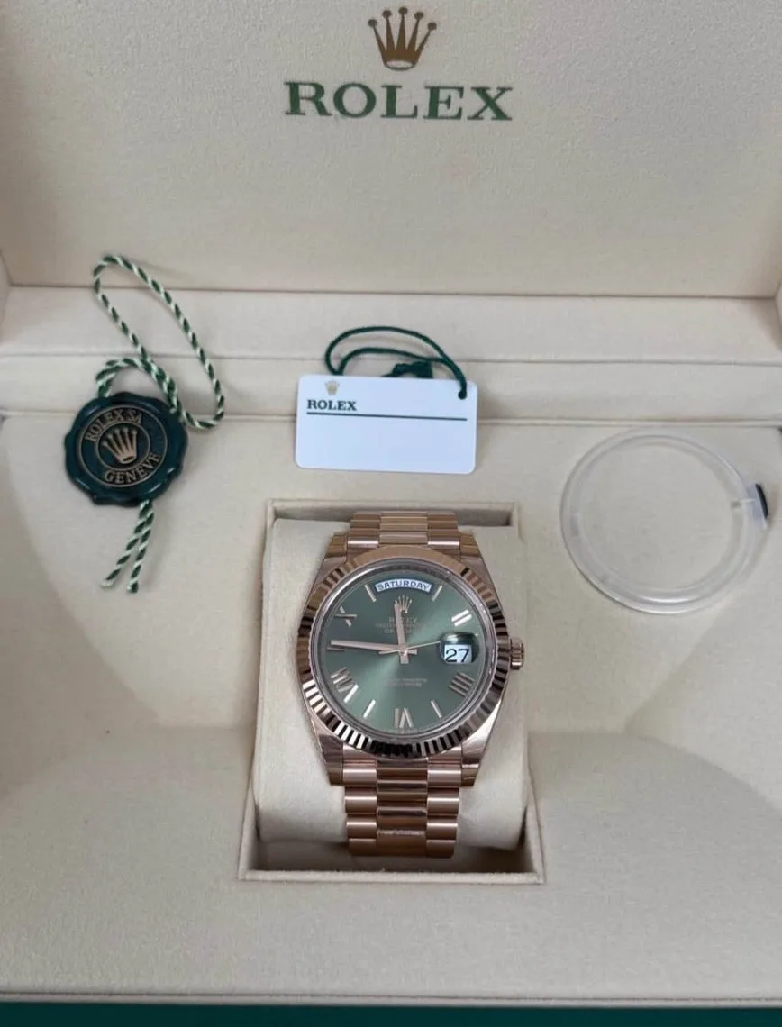 롤렉스 Day-Date 데이데이트 올리브그린 40mm 2024 사진 2