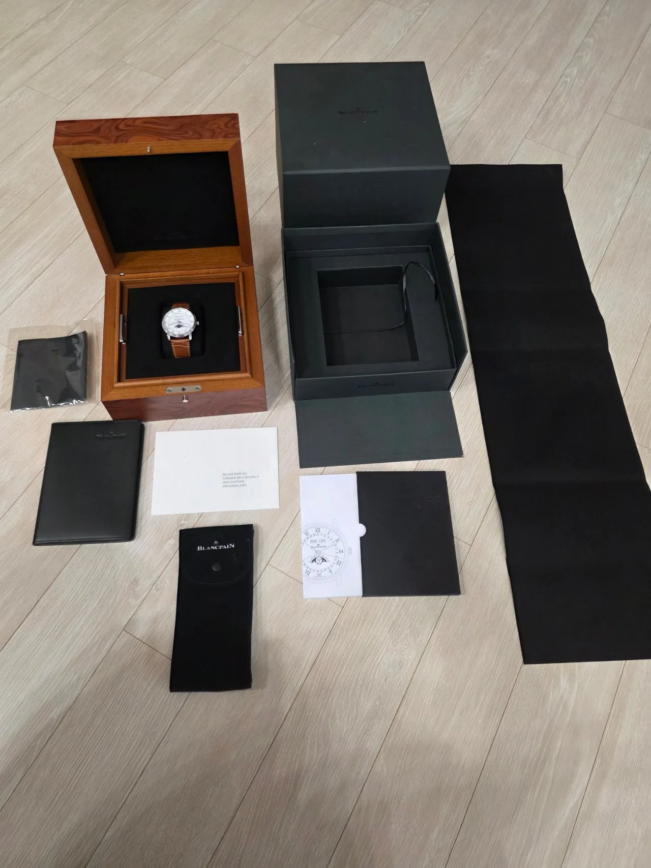 블랑팡 Villeret Quantième Complet 40mm 2021 사진 5