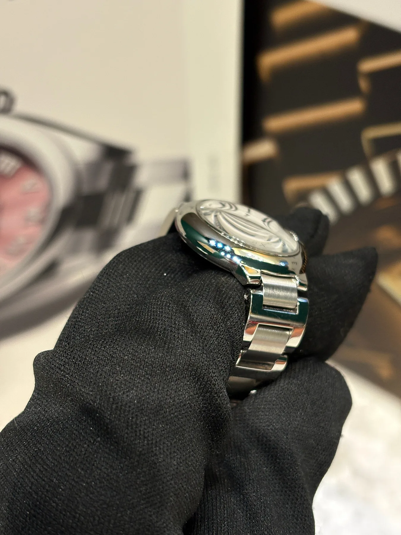 까르띠에 발롱블루 스틸 28mm W69010Z4 2022 사진 2