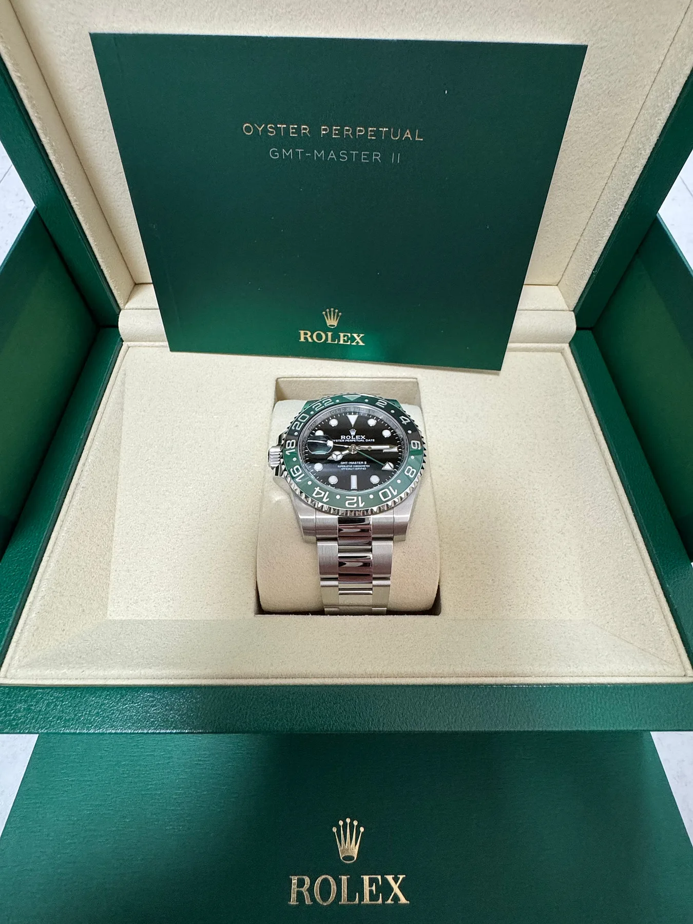 롤렉스 GMT 마스터 스프라이트맨 2026 사진 3