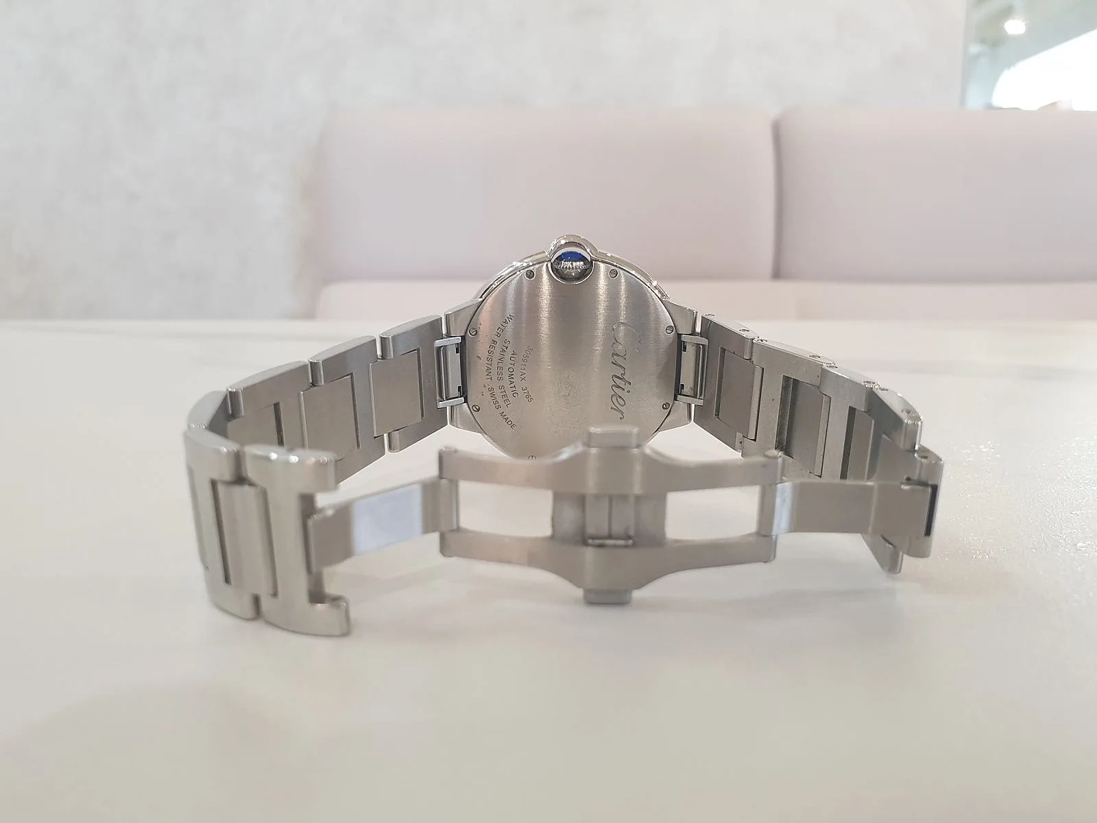 까르띠에 발롱블루 스틸 42MM 2021 사진 4