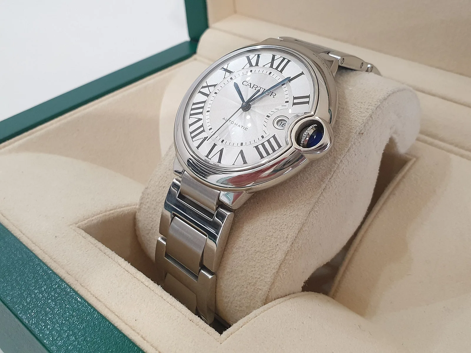까르띠에 발롱블루 스틸 42MM 2021 사진 8