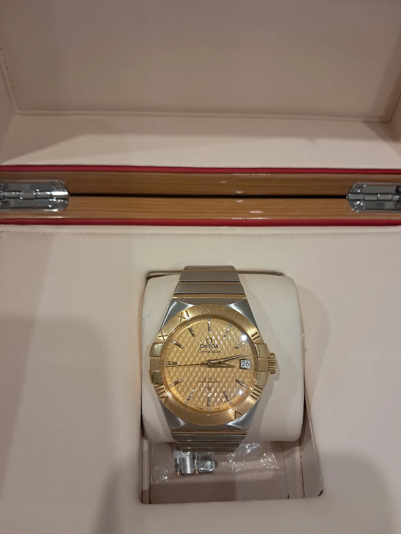 오메가 컨스틸레이션 18k 콤비 사진 1
