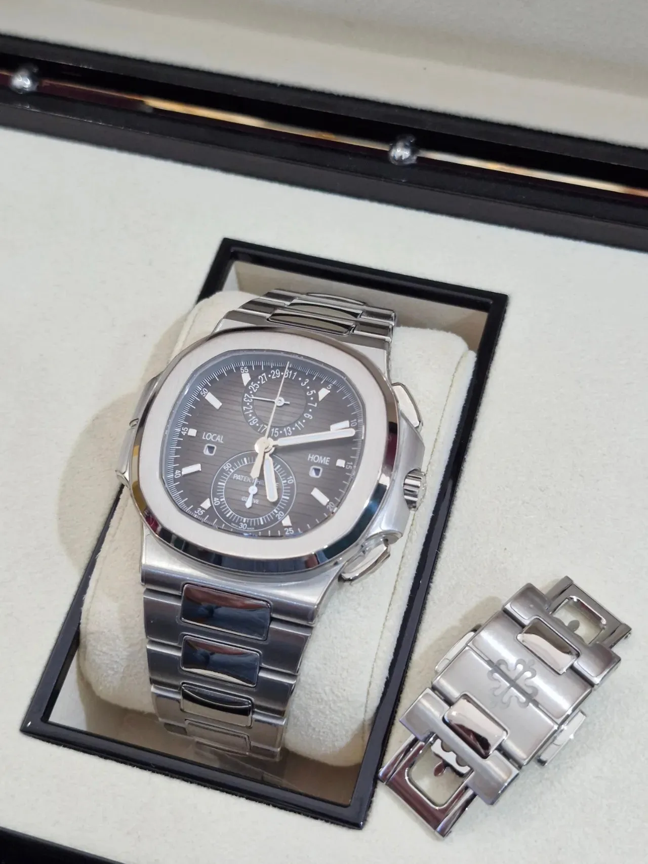 파텍필립 노틸러스 5990 스틸 검판 풀세트 2020 사진 2