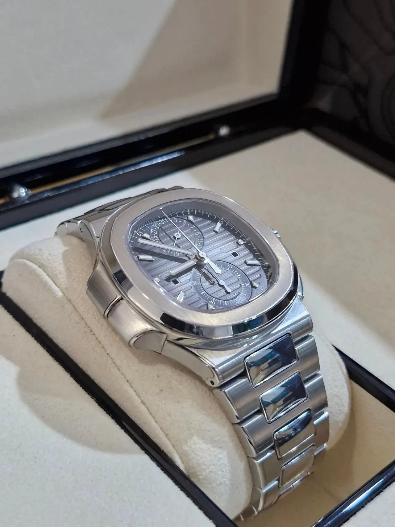 파텍필립 노틸러스 5990 스틸 검판 풀세트 2020 사진 4