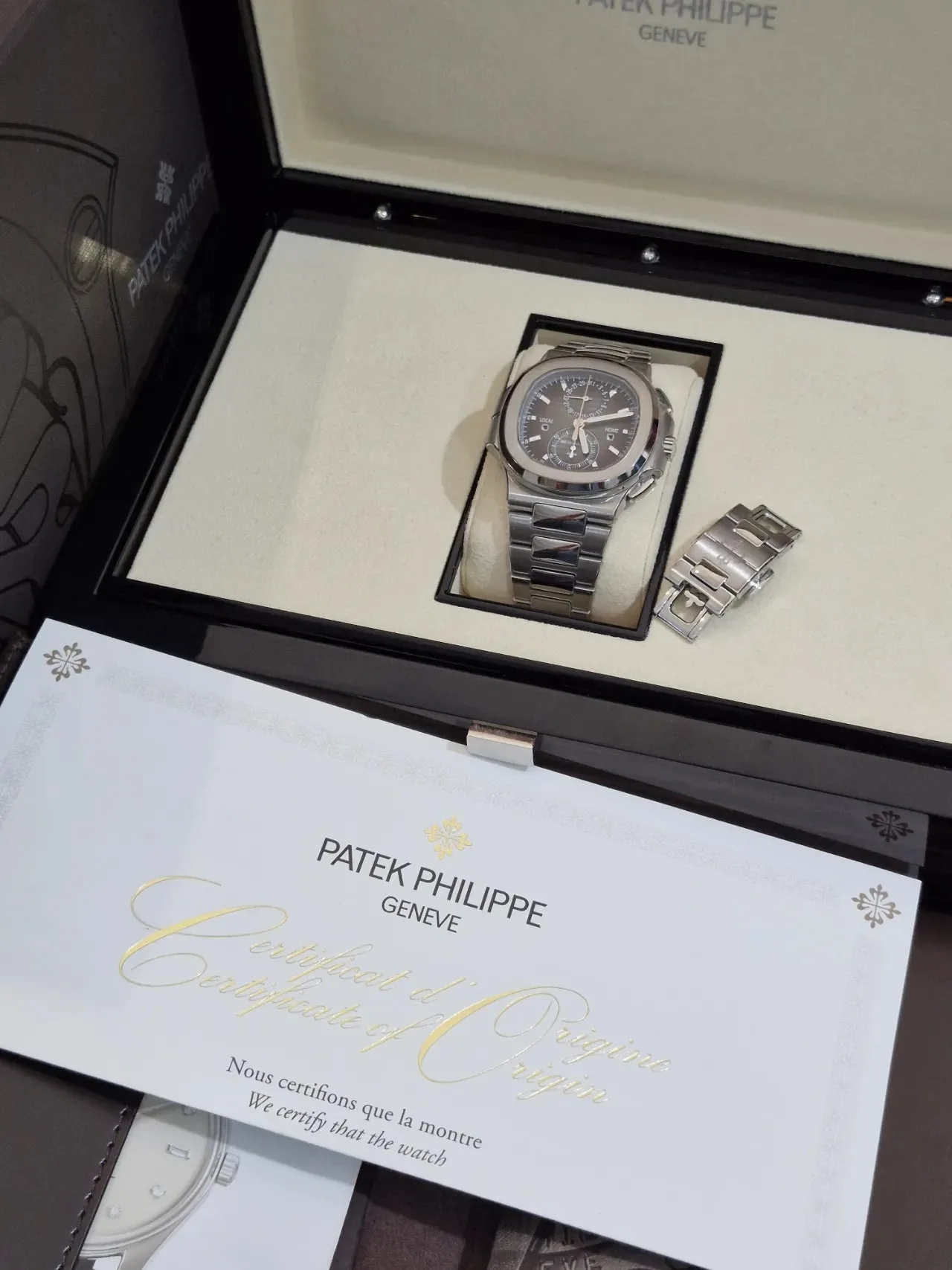 파텍필립 노틸러스 5990 스틸 검판 풀세트 2020 사진 6