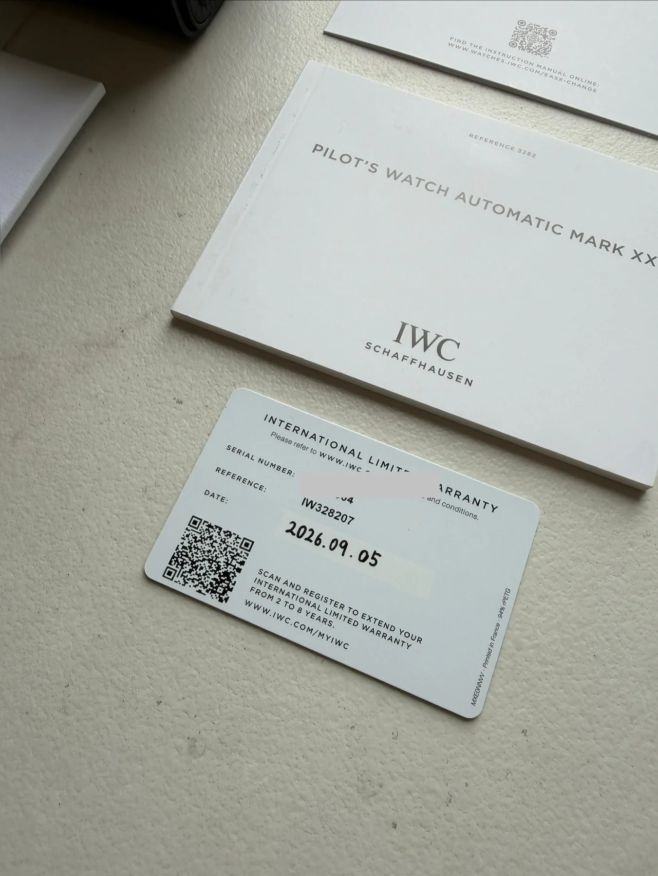 IWC 마크 XX 20 흰판 IW328207 2026 사진 8