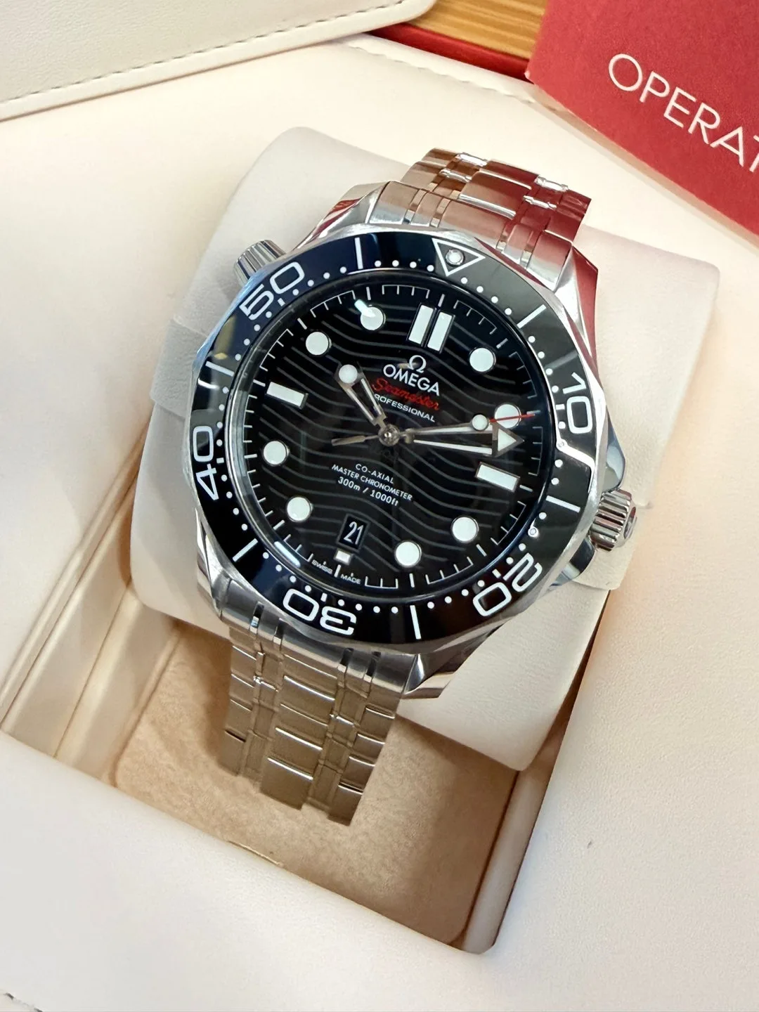 오메가 씨마스터 다이버 300 42mm 스틸 검판 2025 사진 1