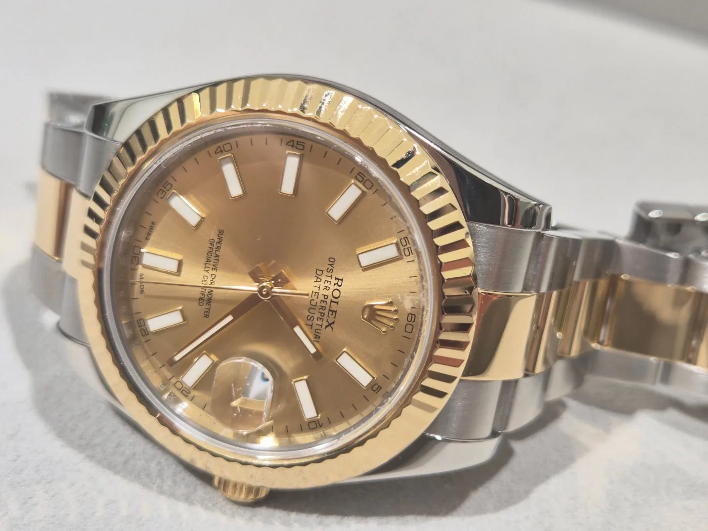 롤렉스 Datejust 2 116333 샴페인 2016 사진 2
