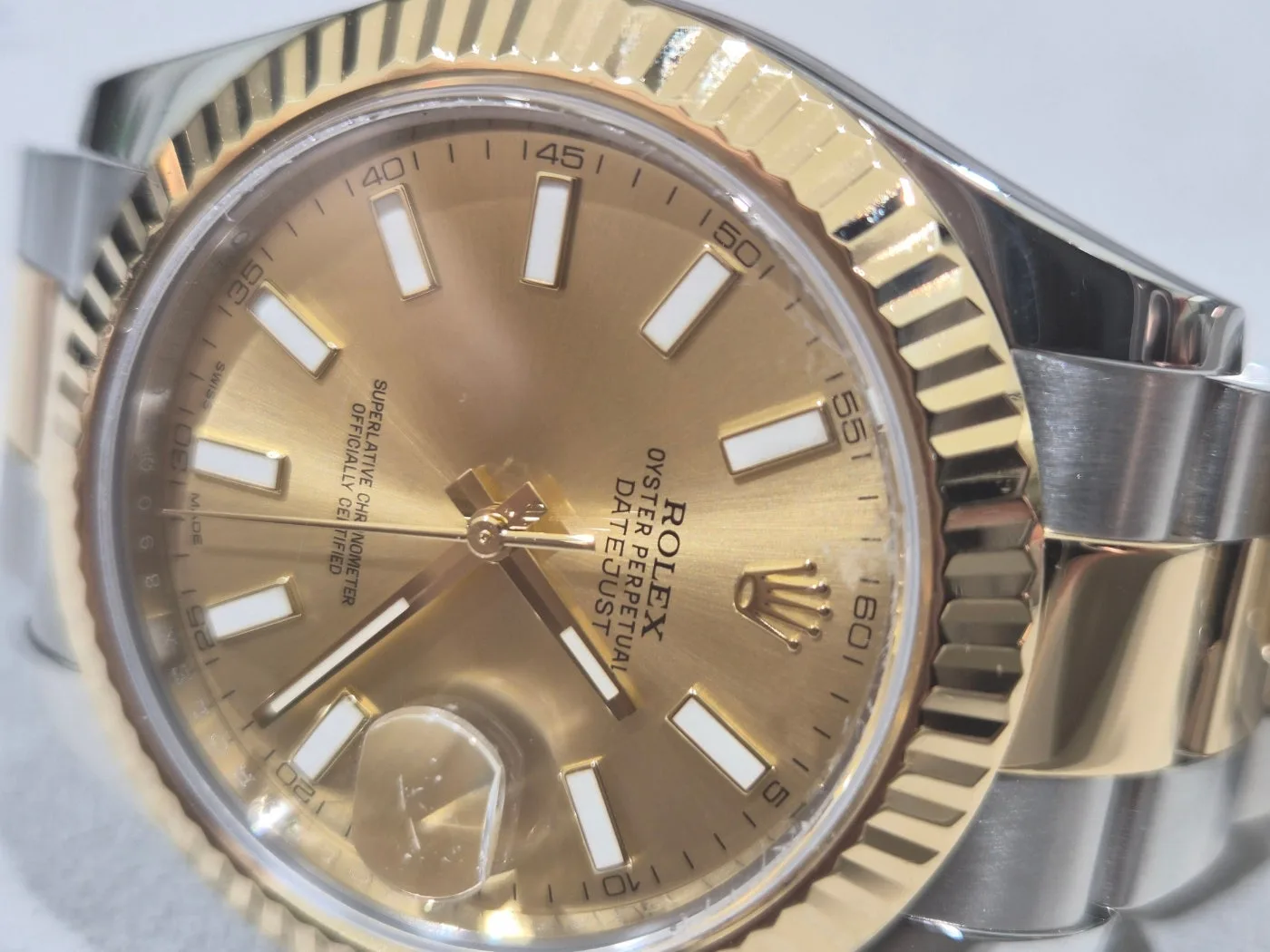 롤렉스 Datejust 2 116333 샴페인 2016 사진 3