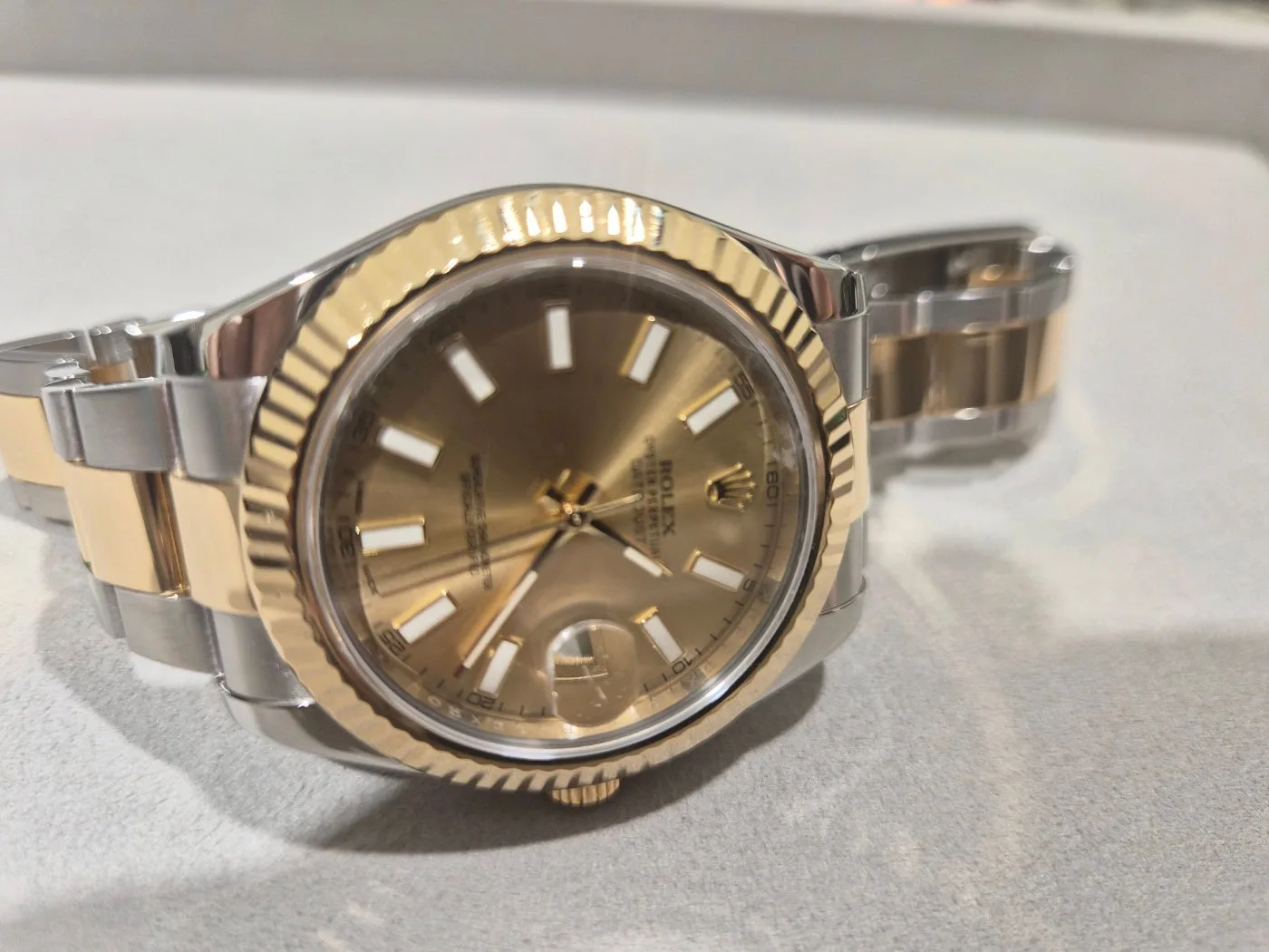 롤렉스 Datejust 2 116333 샴페인 2016 사진 4