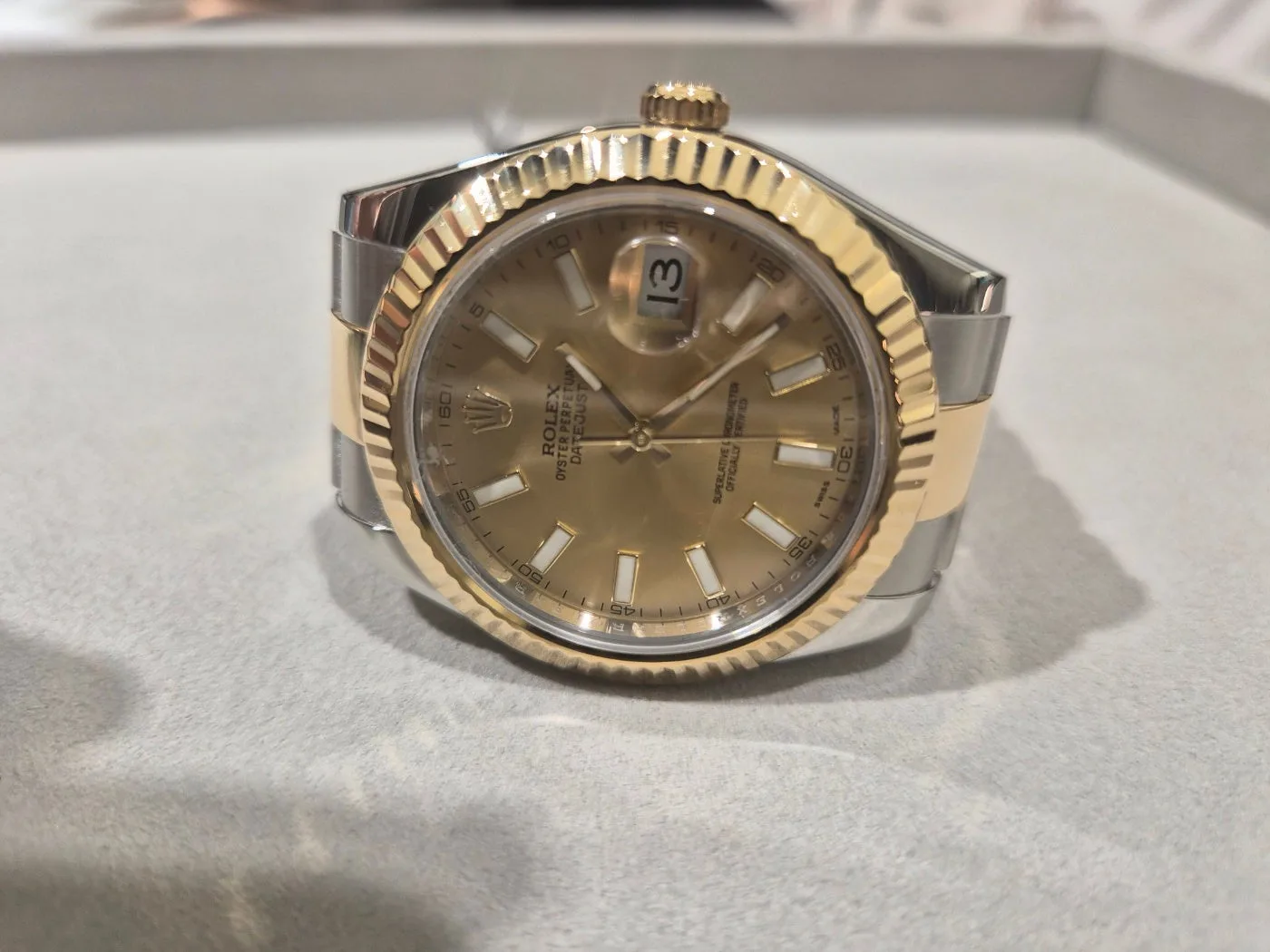 롤렉스 Datejust 2 116333 샴페인 2016 사진 7