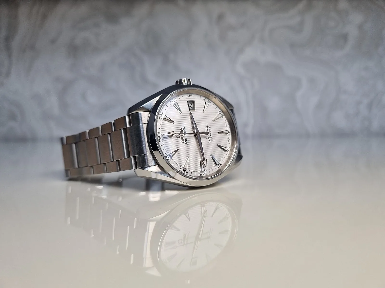 오메가 씨마스터 아쿠아테라 화이트판 41mm 2013 사진 3