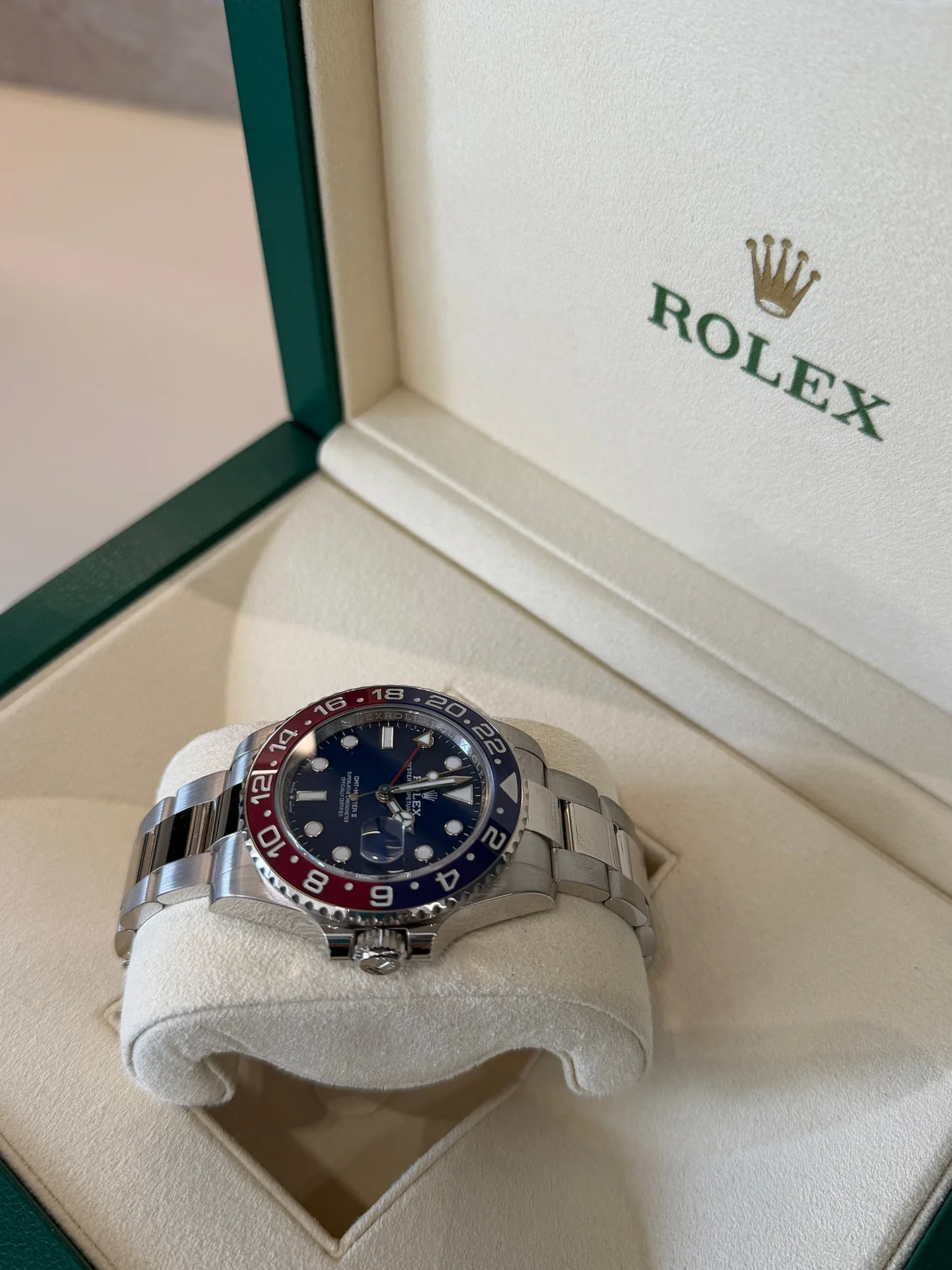 롤렉스 GMT MASTER 펩시 화이트골드 2023년식 2023 사진 3