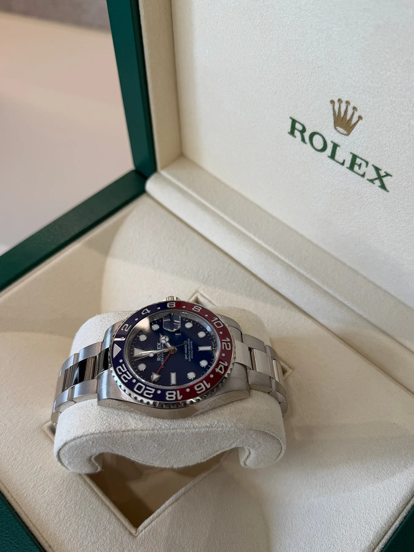 롤렉스 GMT MASTER 펩시 화이트골드 2023년식 2023 사진 4