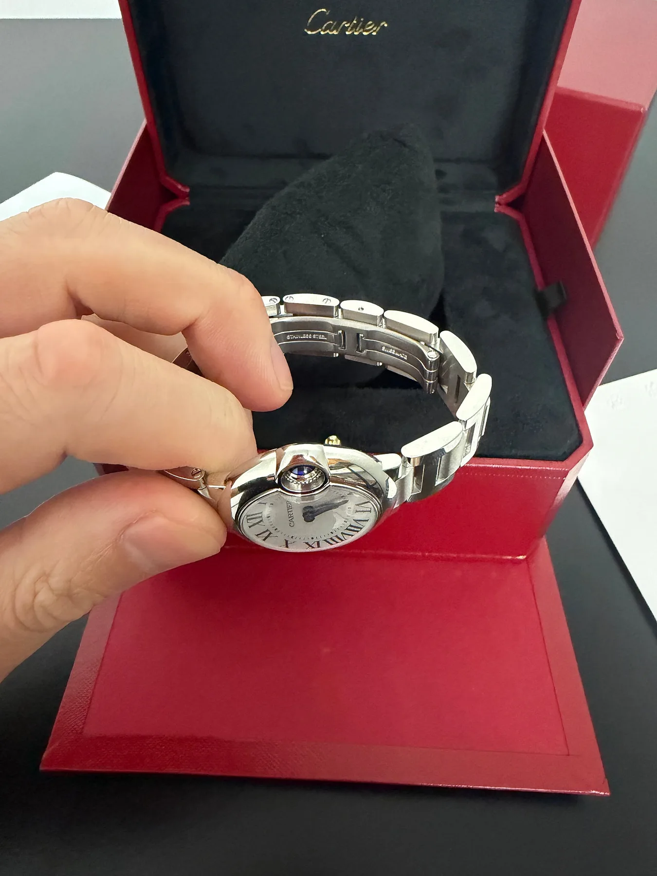 까르띠에 발롱블루28mm 2026년 8월 새상품 2026 사진 4