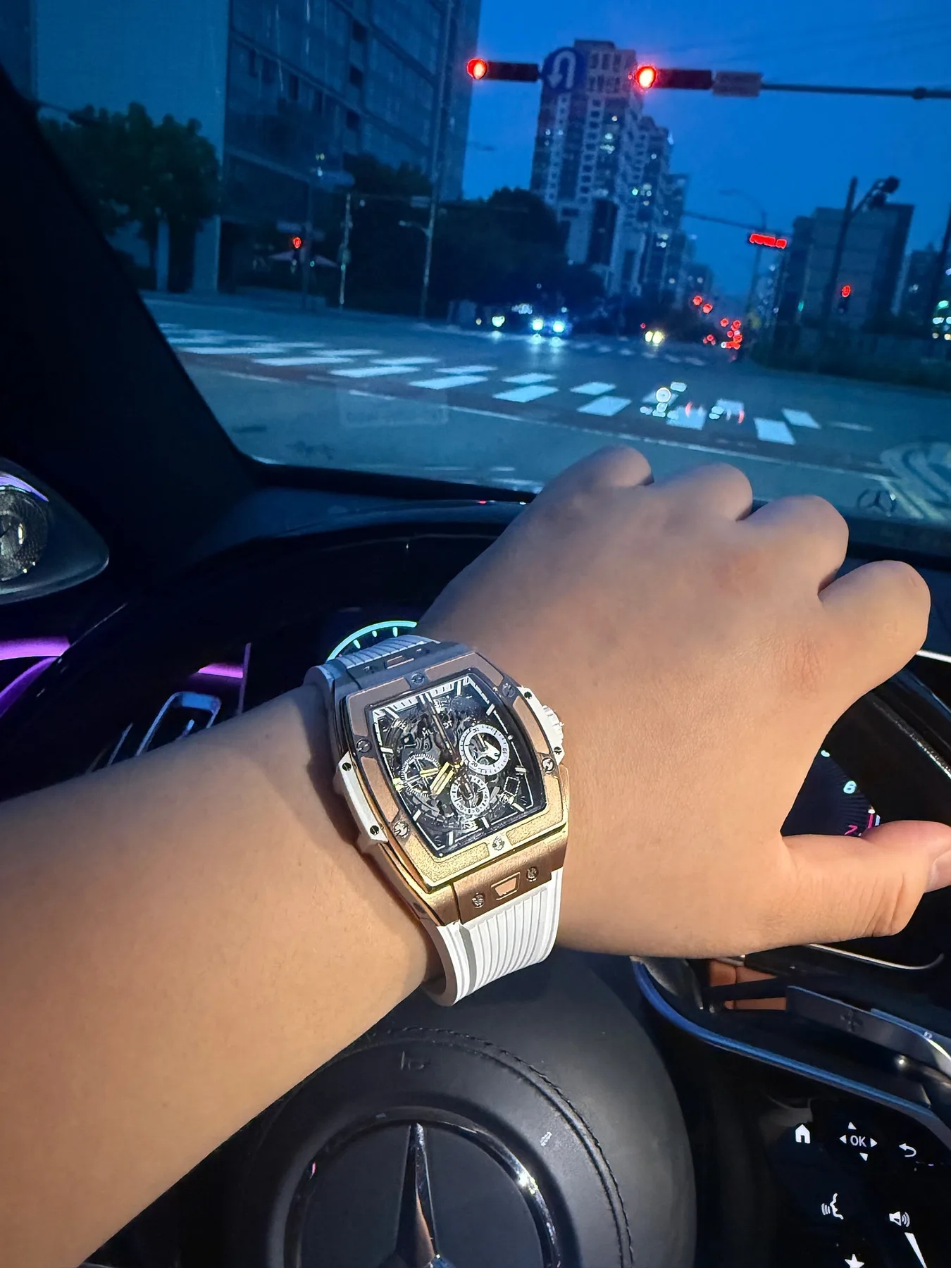 위블로 스피릿 오브 빅뱅 로골 화이트 42mm 2022 사진 6