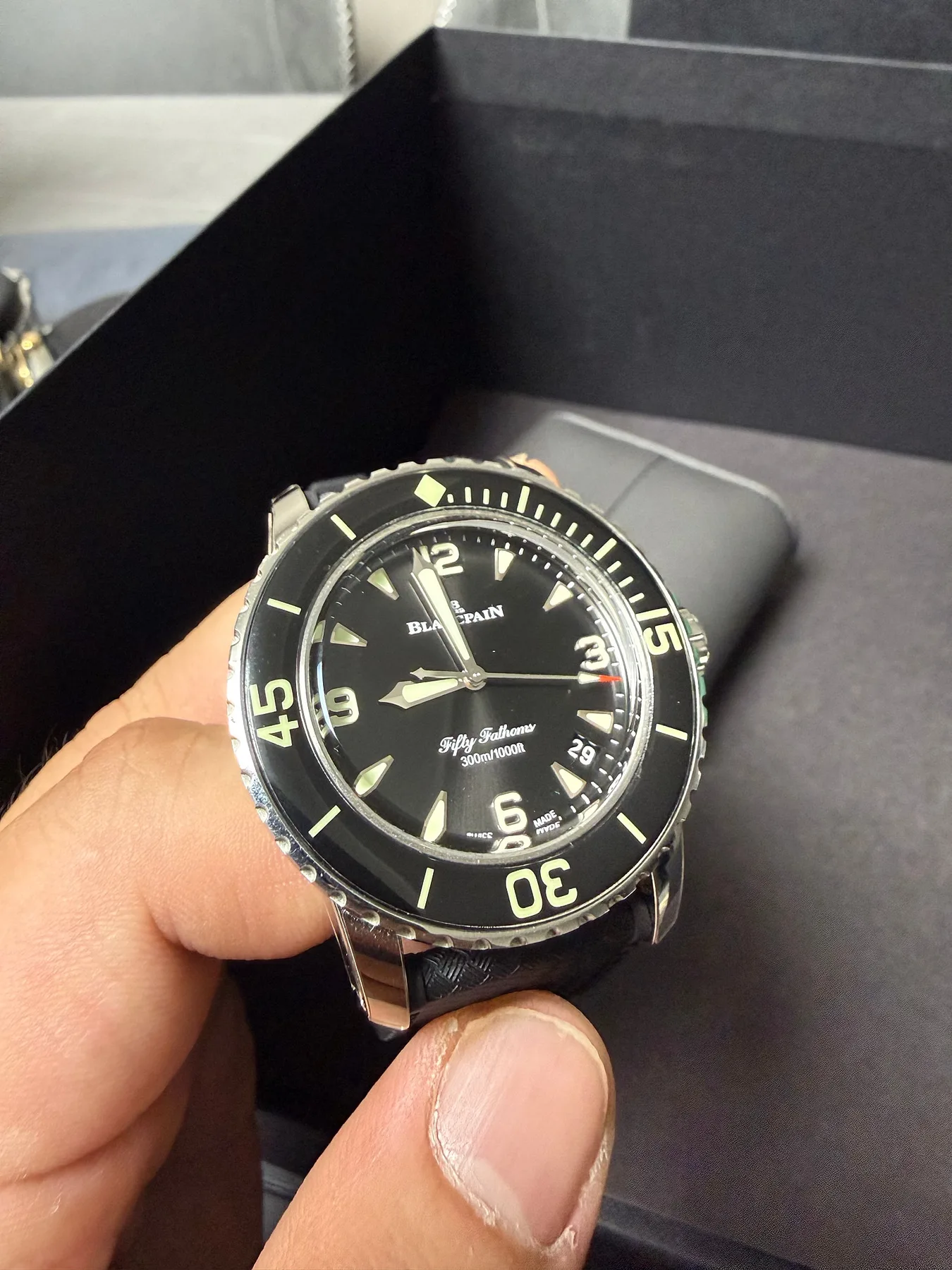 블랑팡 피프티패덤즈 42mm 스틸 2026 사진 2
