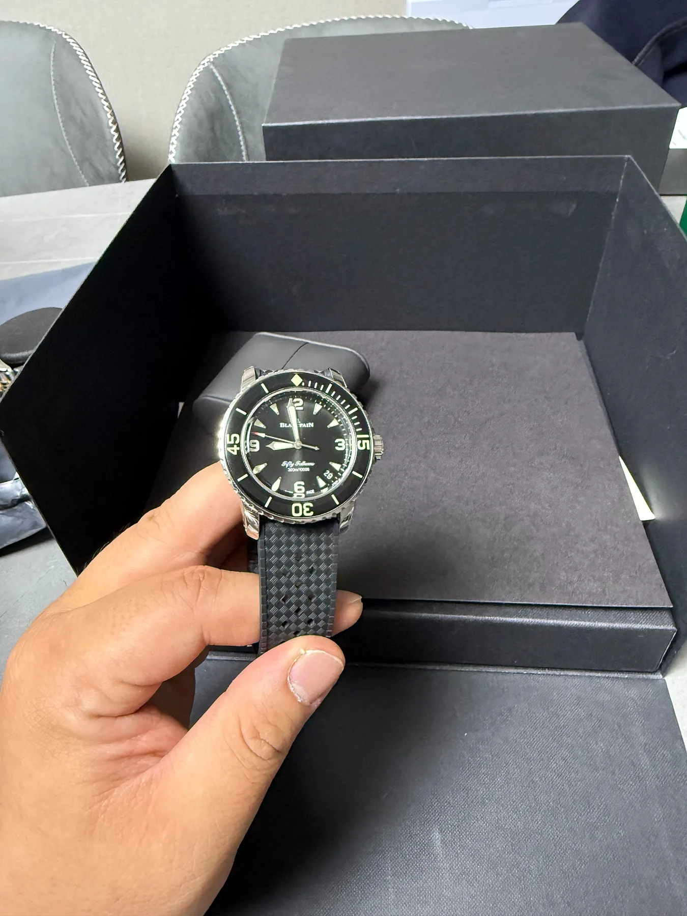 블랑팡 피프티패덤즈 42mm 스틸 2026 사진 6