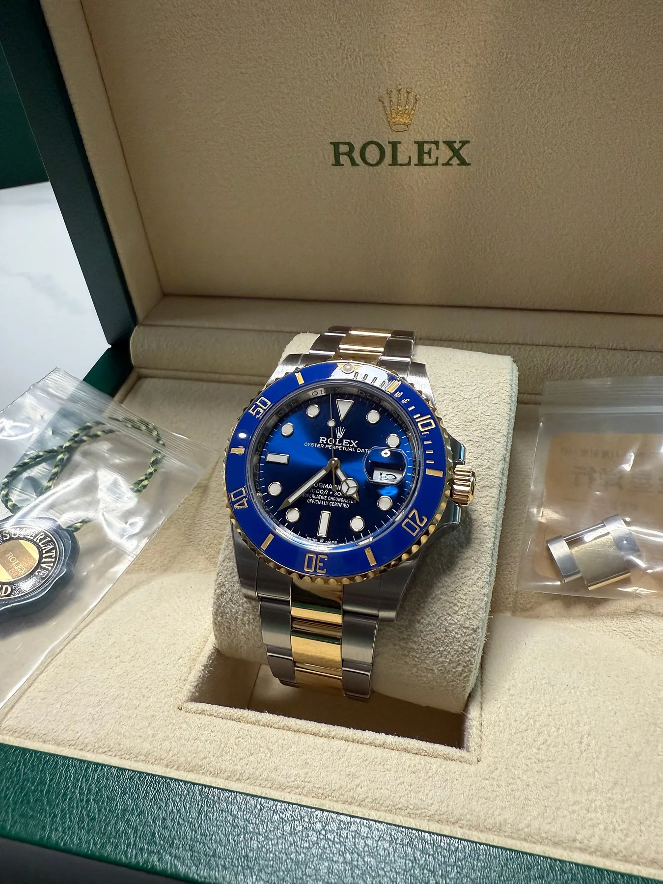 롤렉스 서브마리너 청콤 41mm 2024 사진 1
