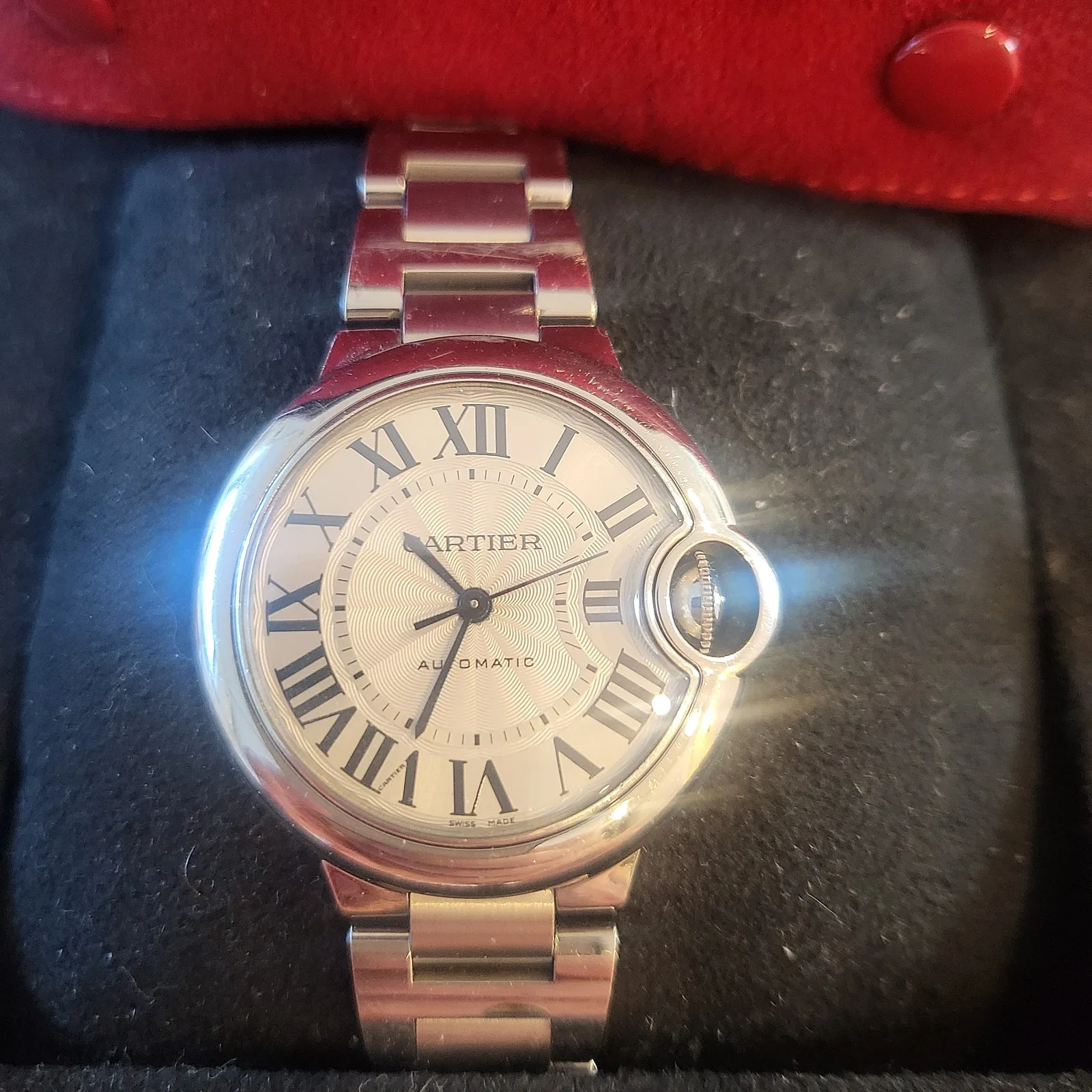 까르띠에 발롱블루 33mm 2018 사진 7