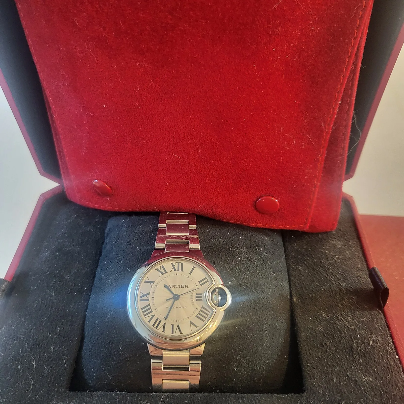 까르띠에 발롱블루 33mm 2018 사진 8