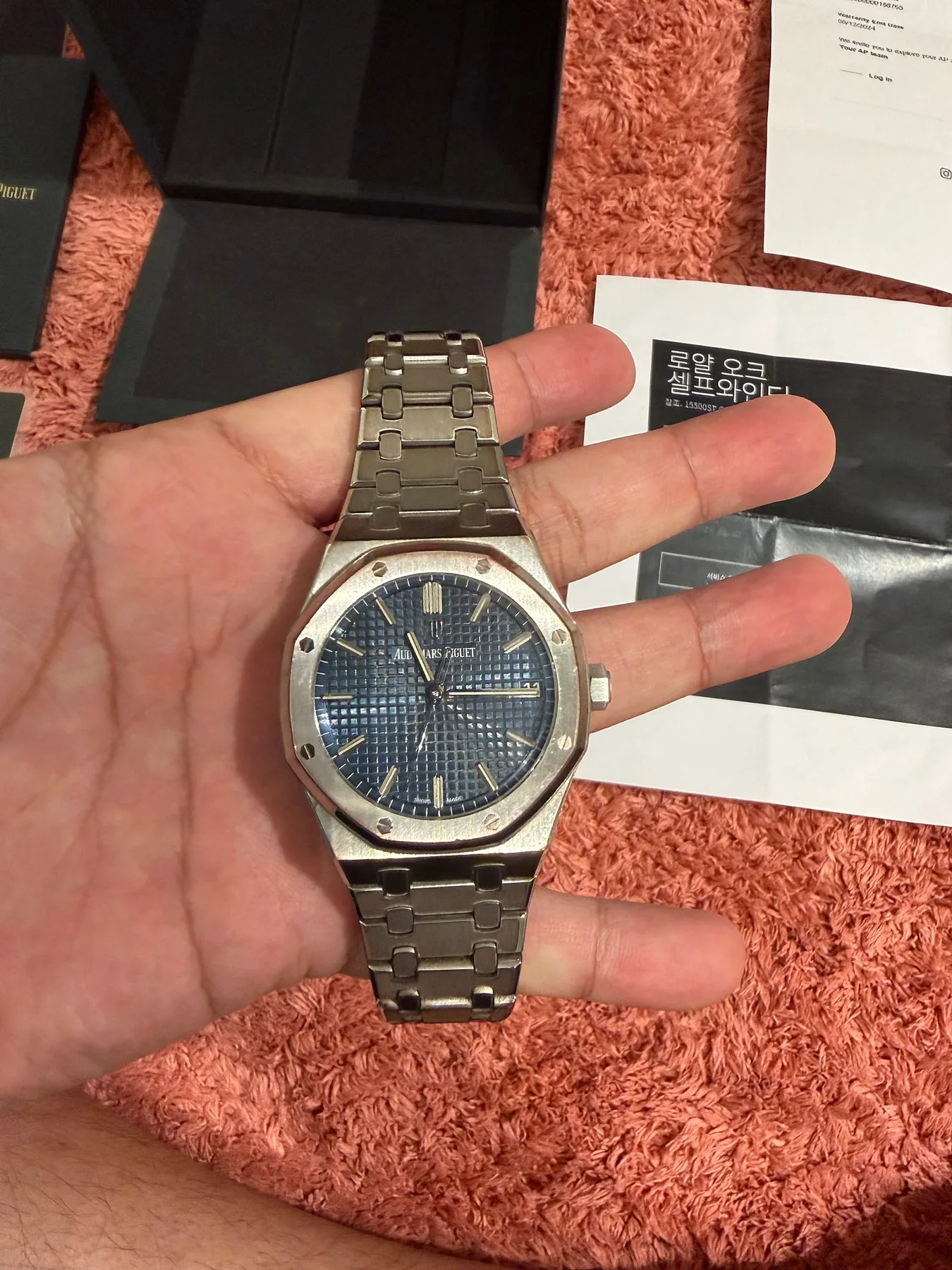 오데마피게 로얄오크 15500 청판 2019 사진 6