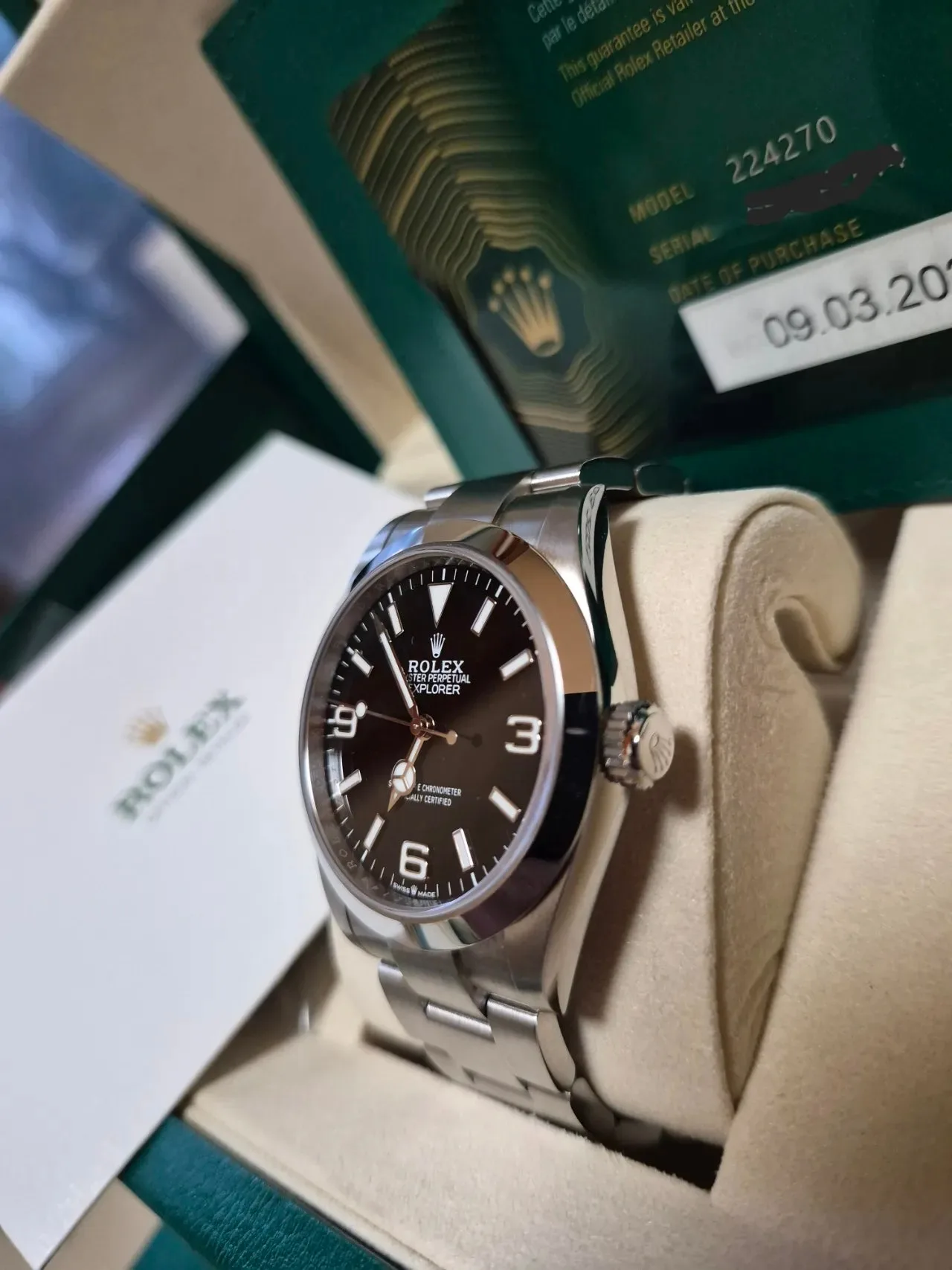 롤렉스 익스플로러 1 40mm 2025 사진 7
