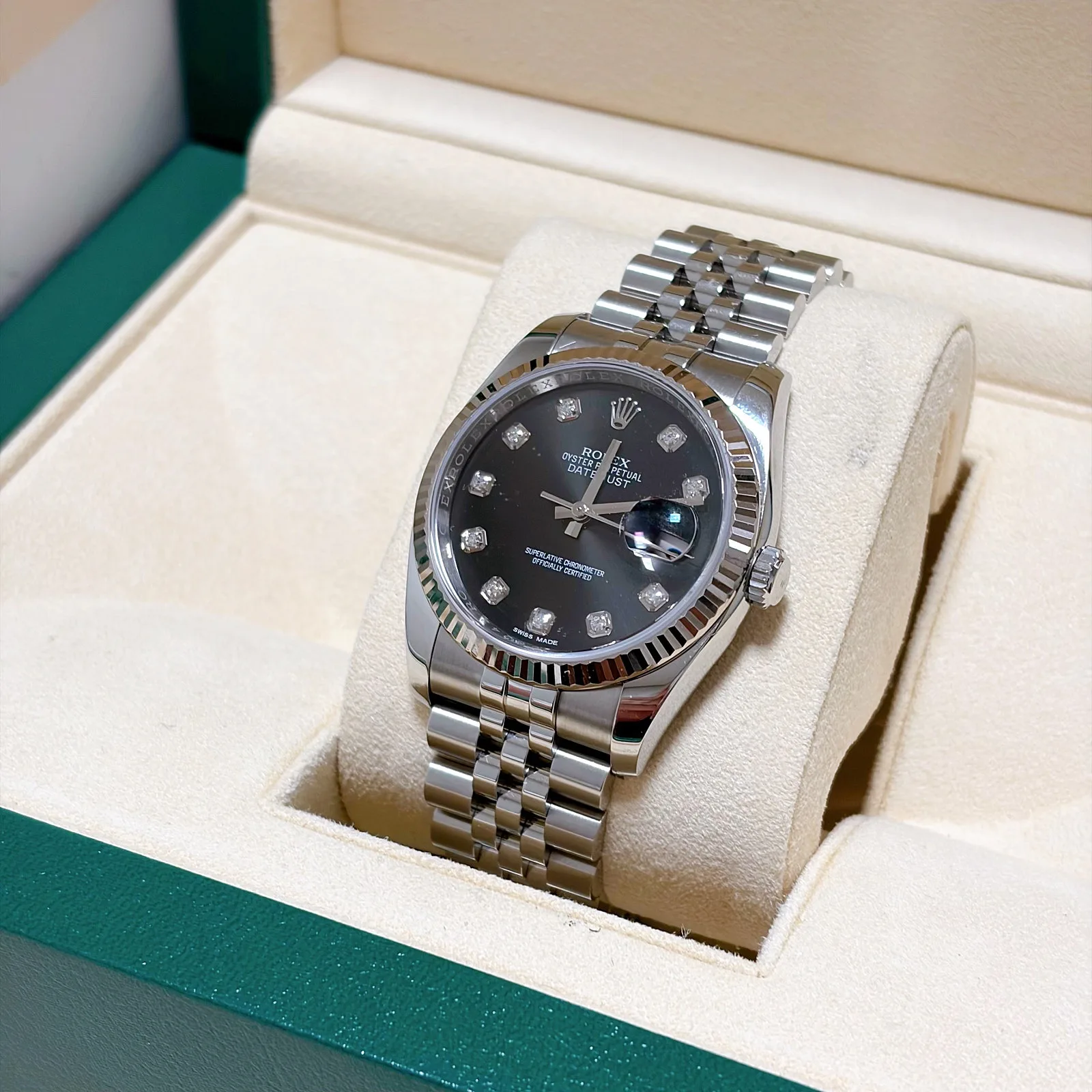 롤렉스 데이저스트 검텐포 36mm 2018 사진 2
