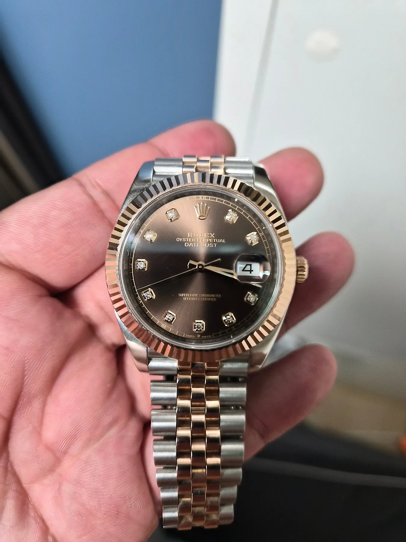 롤렉스 데이저스트 41mm 초코판 콤비 10p 2020 사진 1