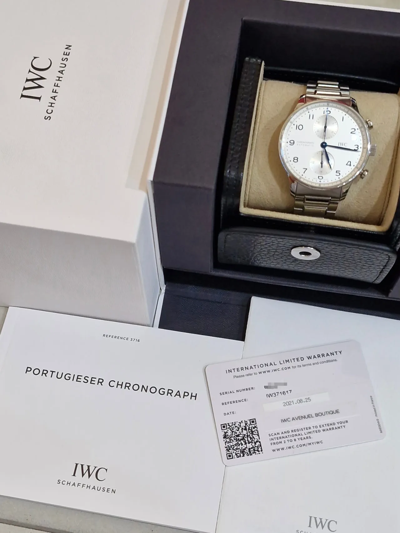 IWC 포르투기즈 메탈 브레이슬릿 IW371617 2021 사진 5
