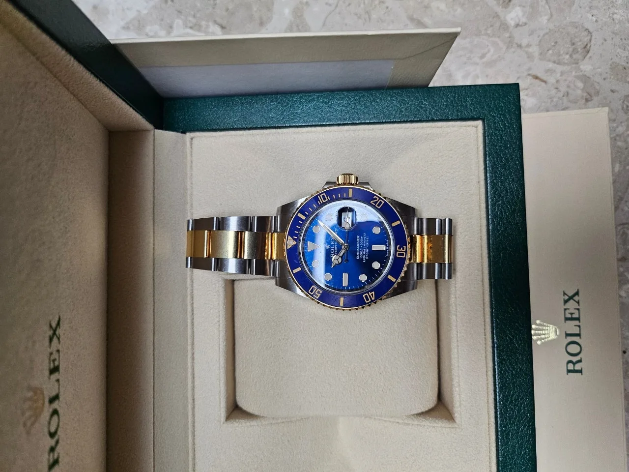 롤렉스 서브마리너 청콤 41mm 2024 사진 4