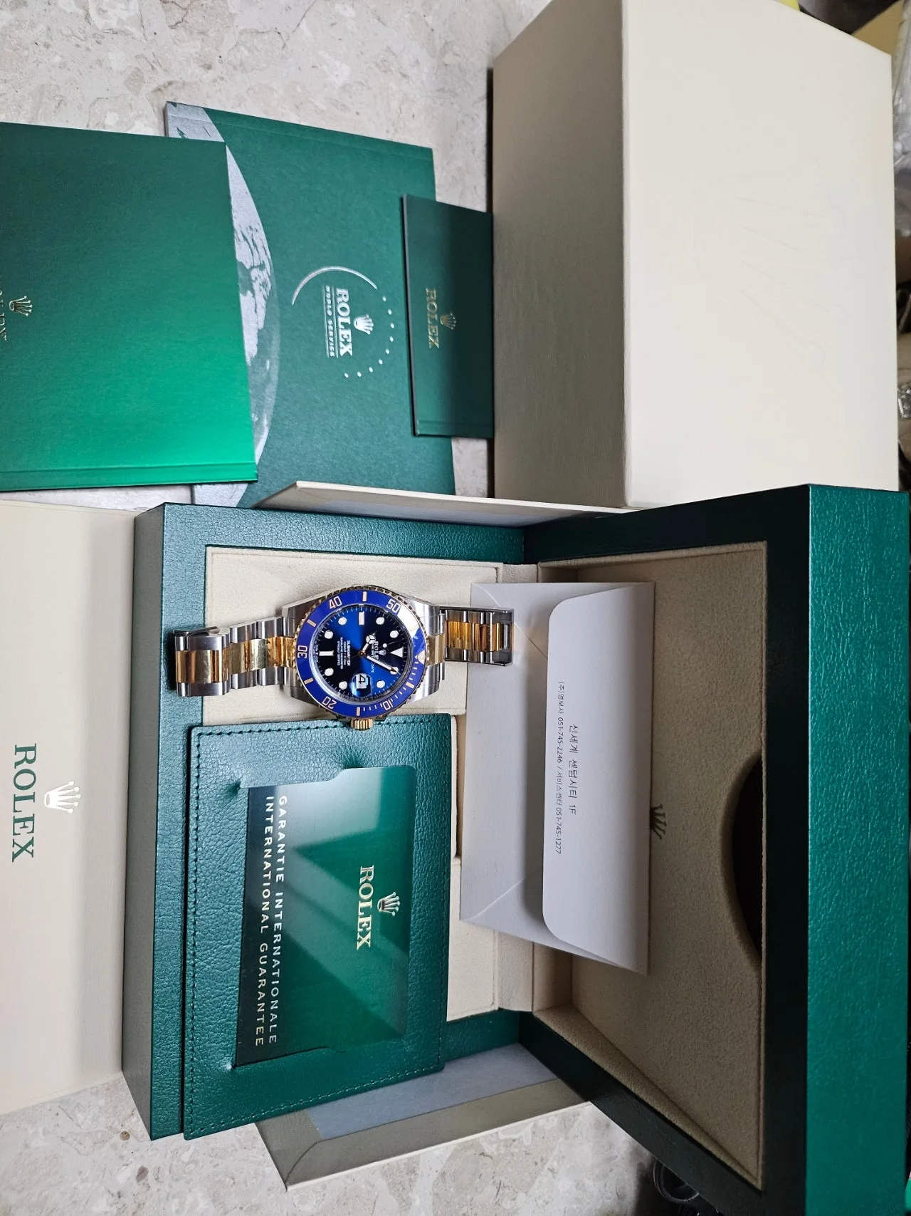 롤렉스 서브마리너 청콤 41mm 2024 사진 8