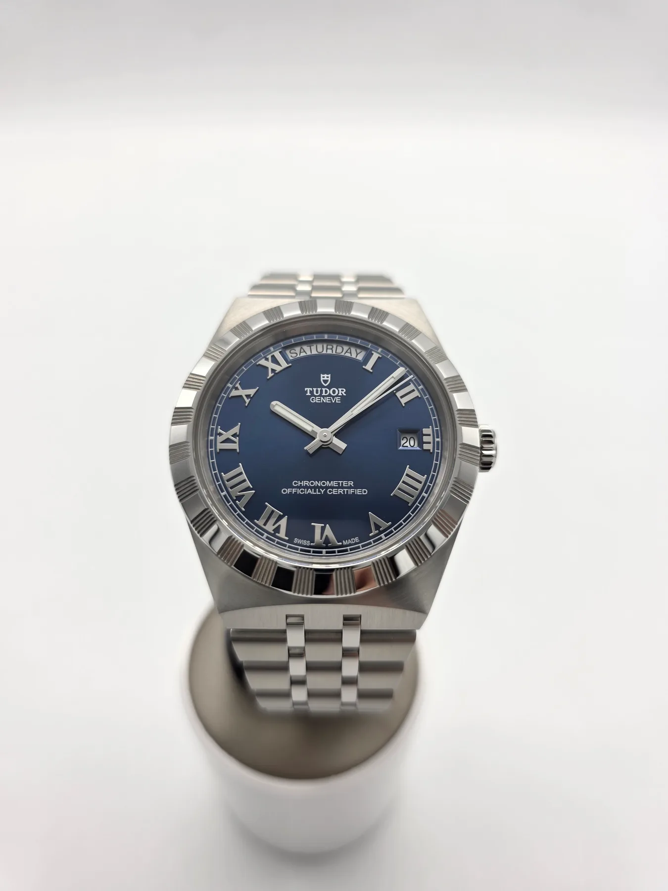 튜더 Royal Day-Date 40 Stainless Steel / Blue - Roman 2026 사진 1