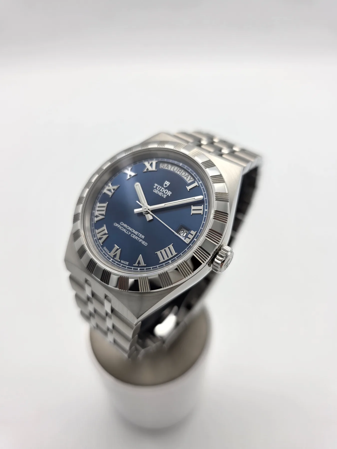 튜더 Royal Day-Date 40 Stainless Steel / Blue - Roman 2026 사진 2