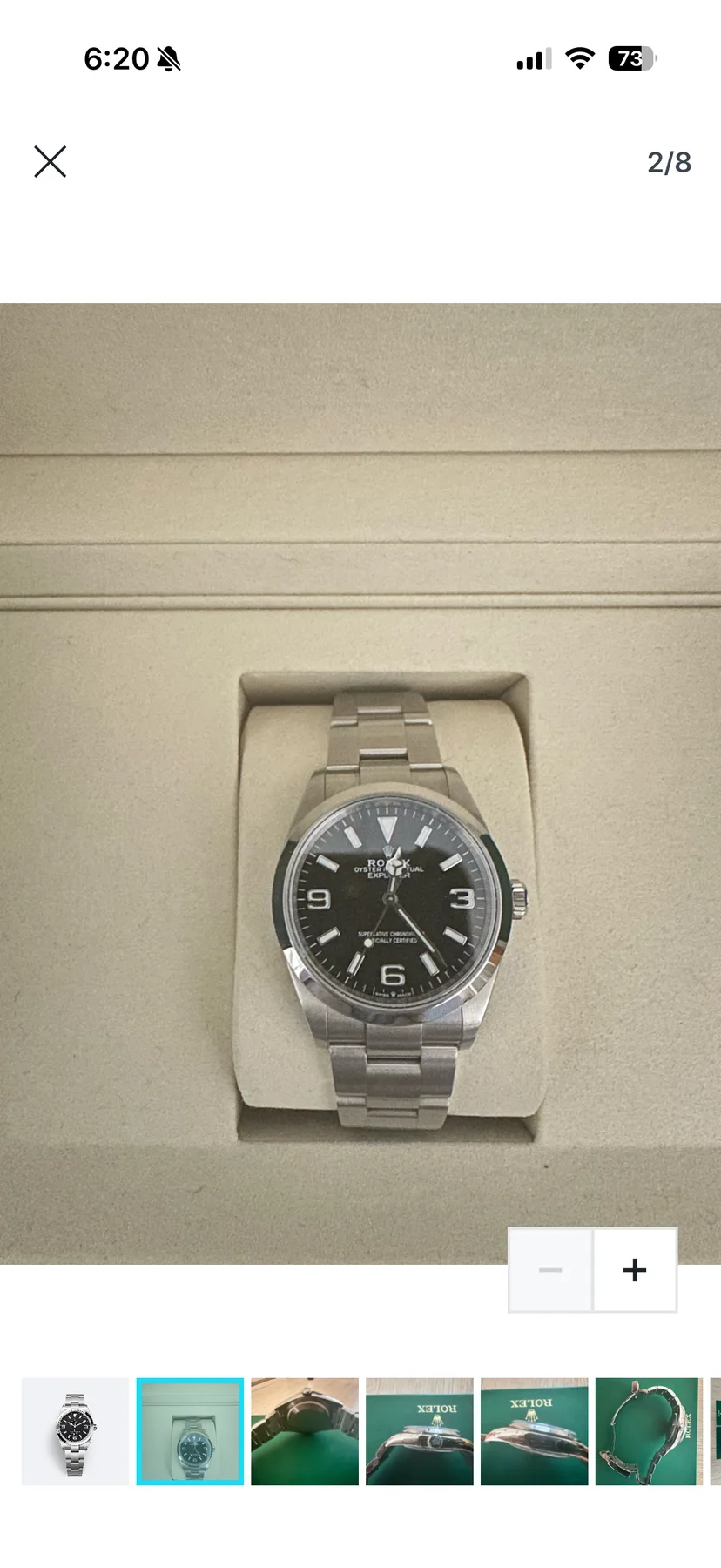 롤렉스 익스플러어1 36mm 124270 2025 사진 1