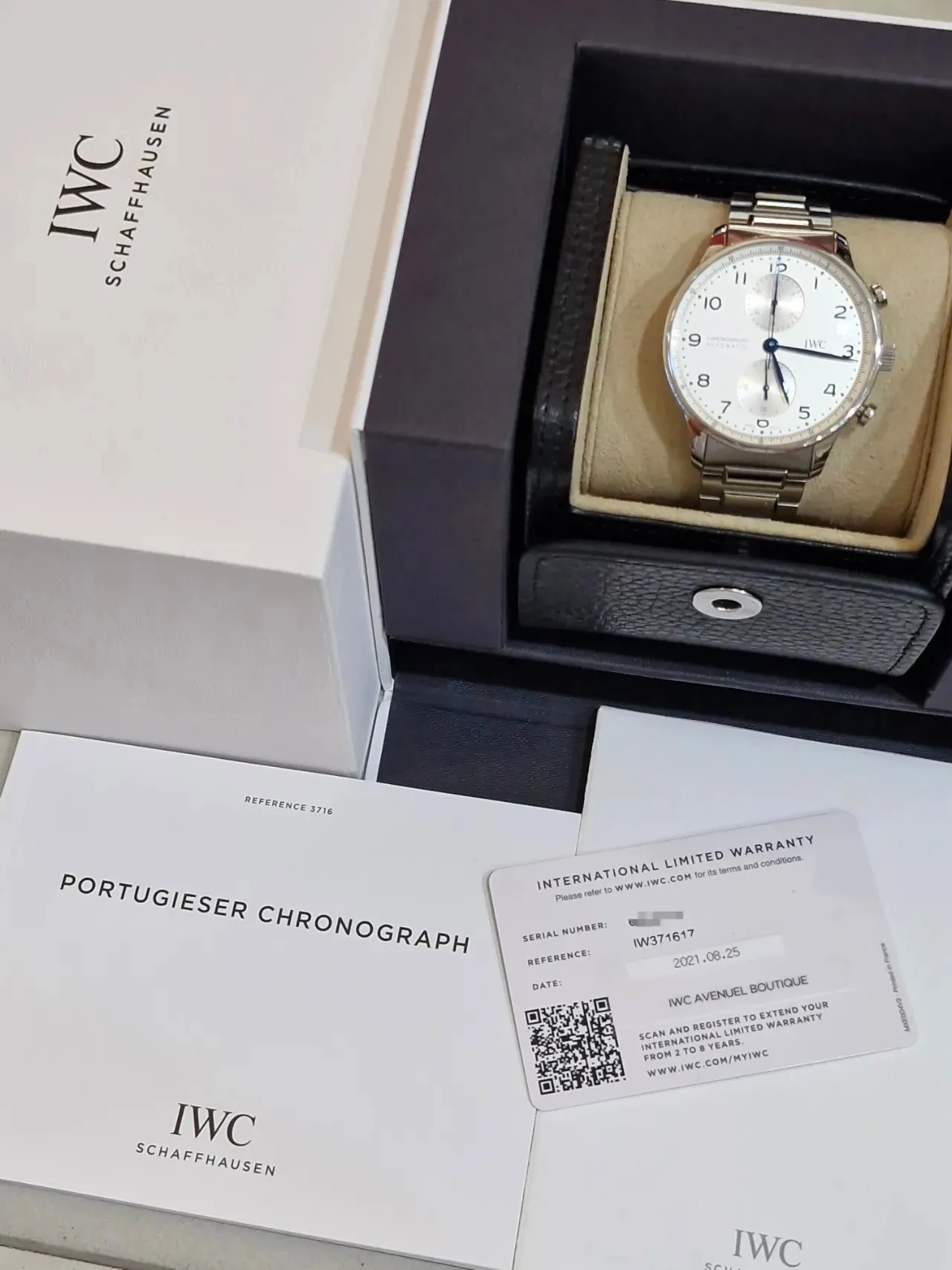 IWC 포르투기즈 메탈 브레이슬릿 2021 사진 5