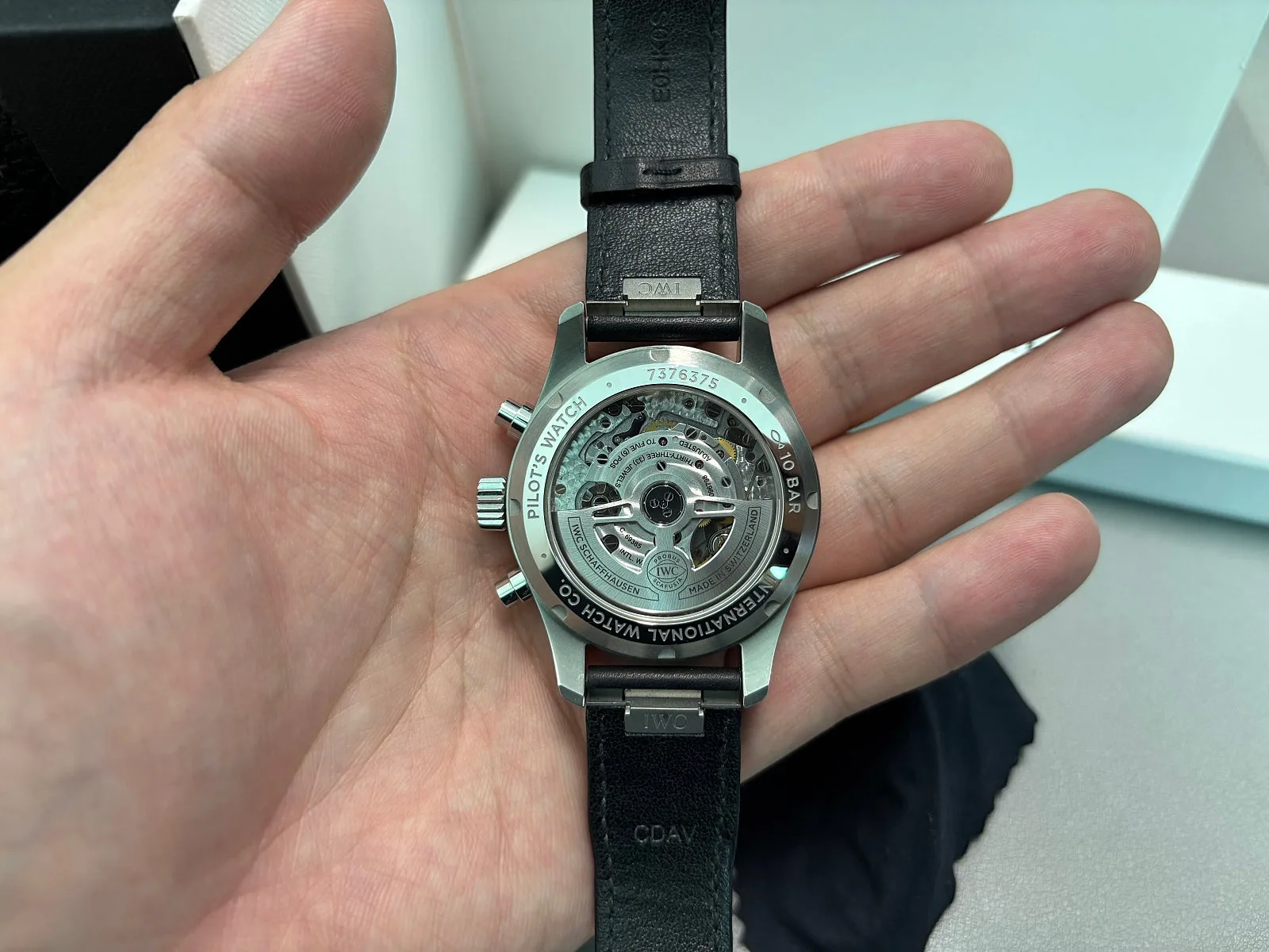 IWC 파일럿 크로노그래프 41 검판 2024 사진 6