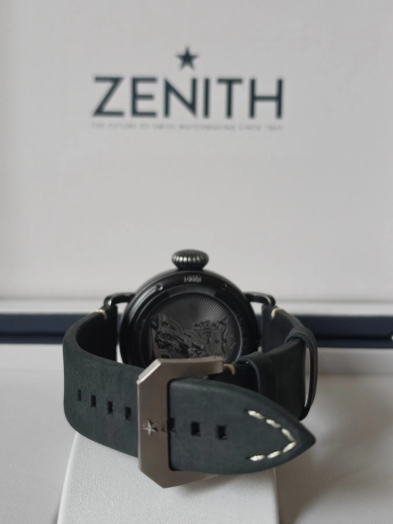 제니스 파일럿 타입20 스틸 블랙 45mm 2023 사진 2