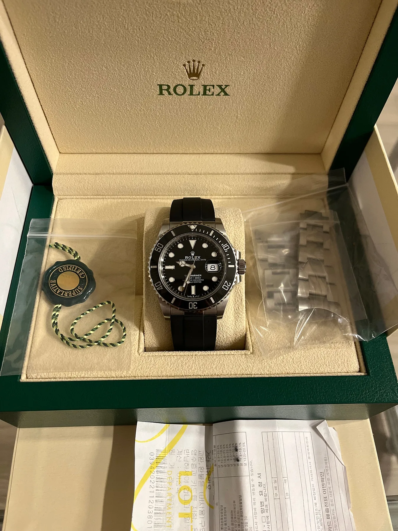 롤렉스 서브마리너 데이트 신형 41mm 22년식 2022 사진 6