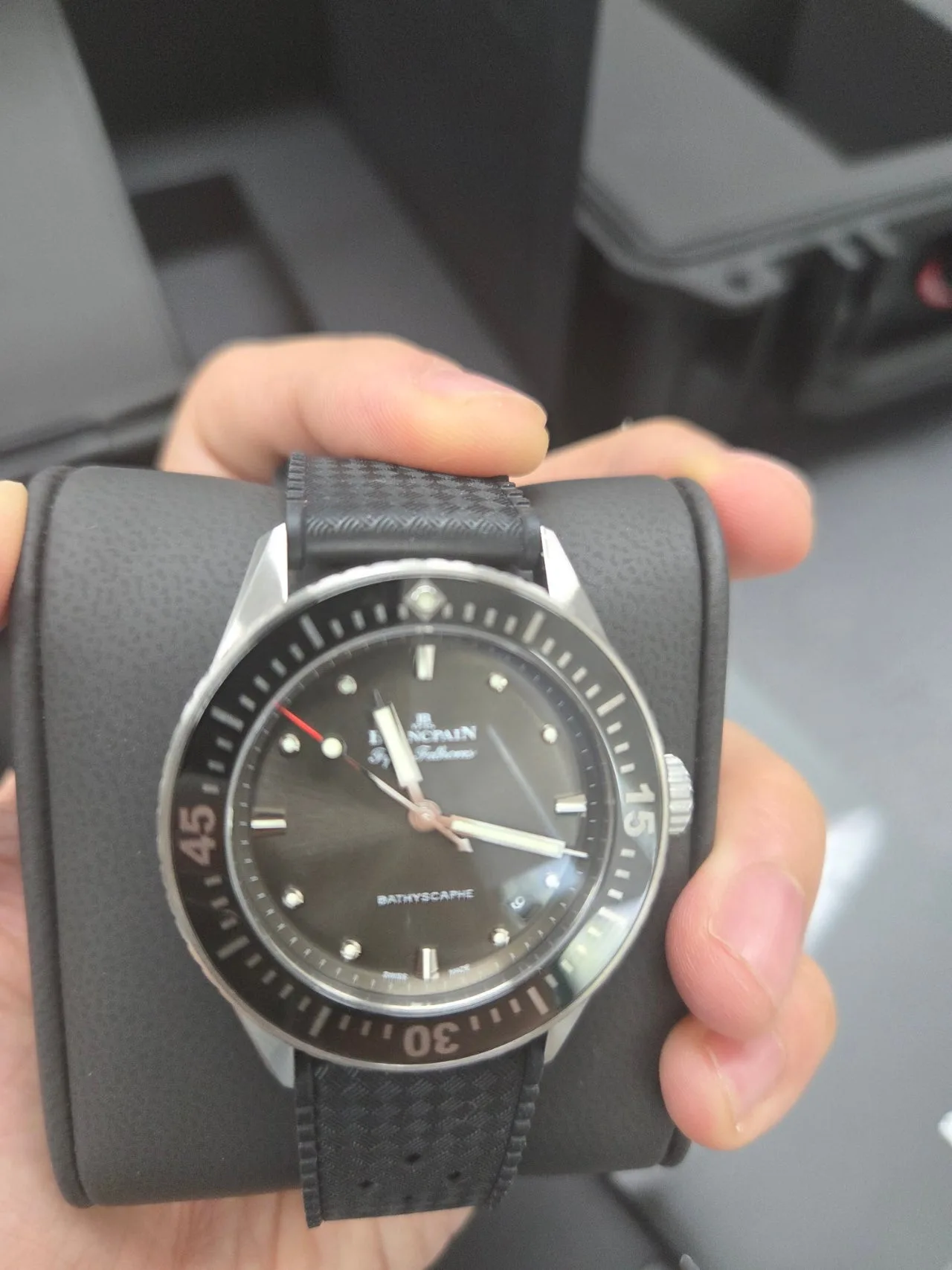 블랑팡 바티스카프 38mm 그레이 2026 사진 1