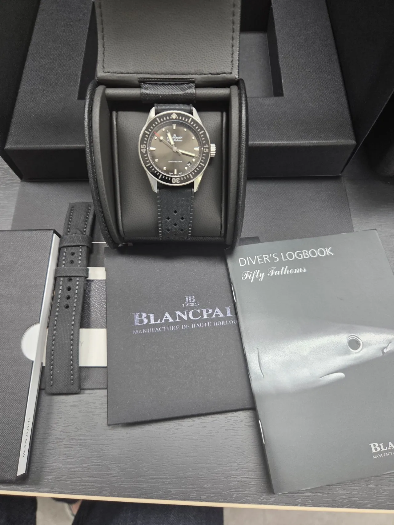 블랑팡 바티스카프 38mm 그레이 2026 사진 8